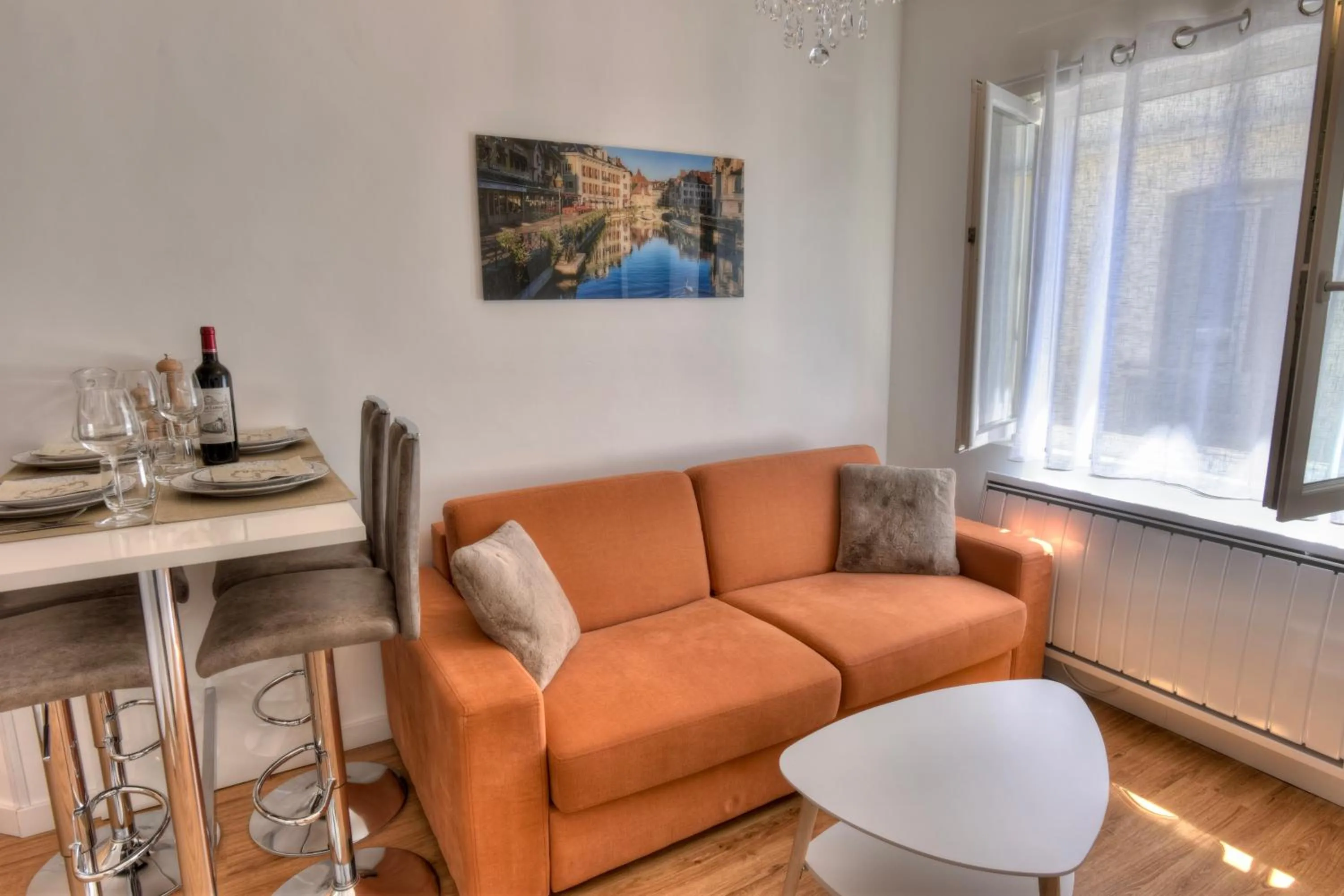 Living room in La petite Venise