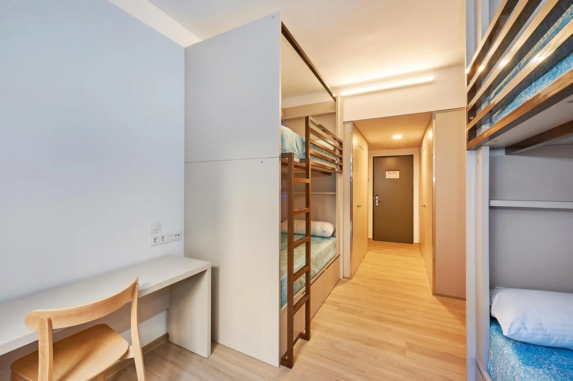 Bed in Alberg Abat Oliba