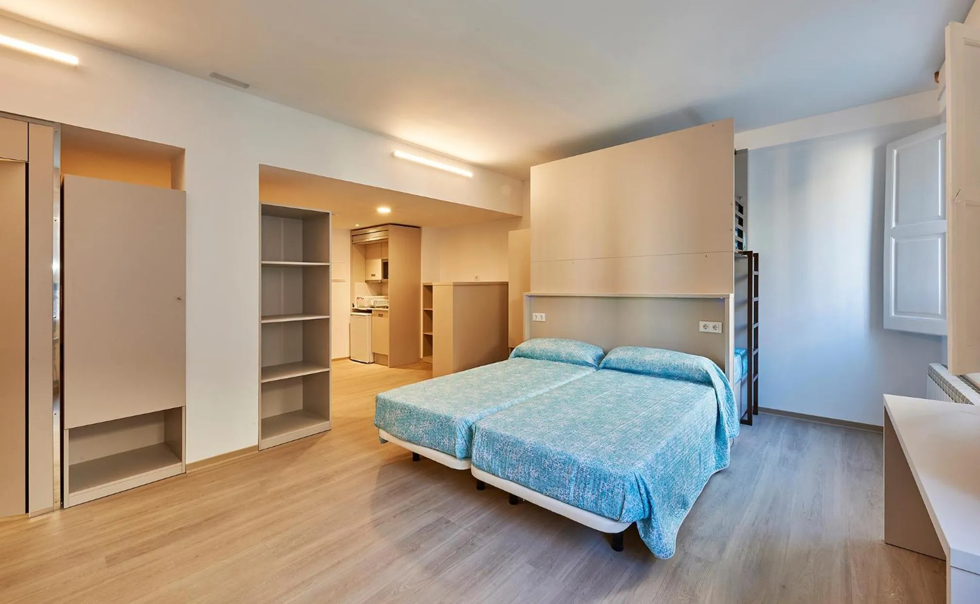 Bed in Alberg Abat Oliba