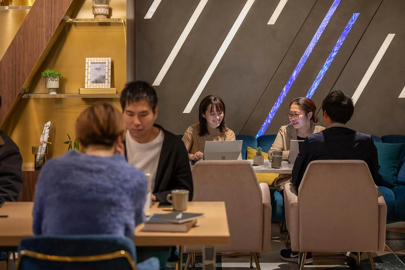 Lobby or reception in slash kawasaki