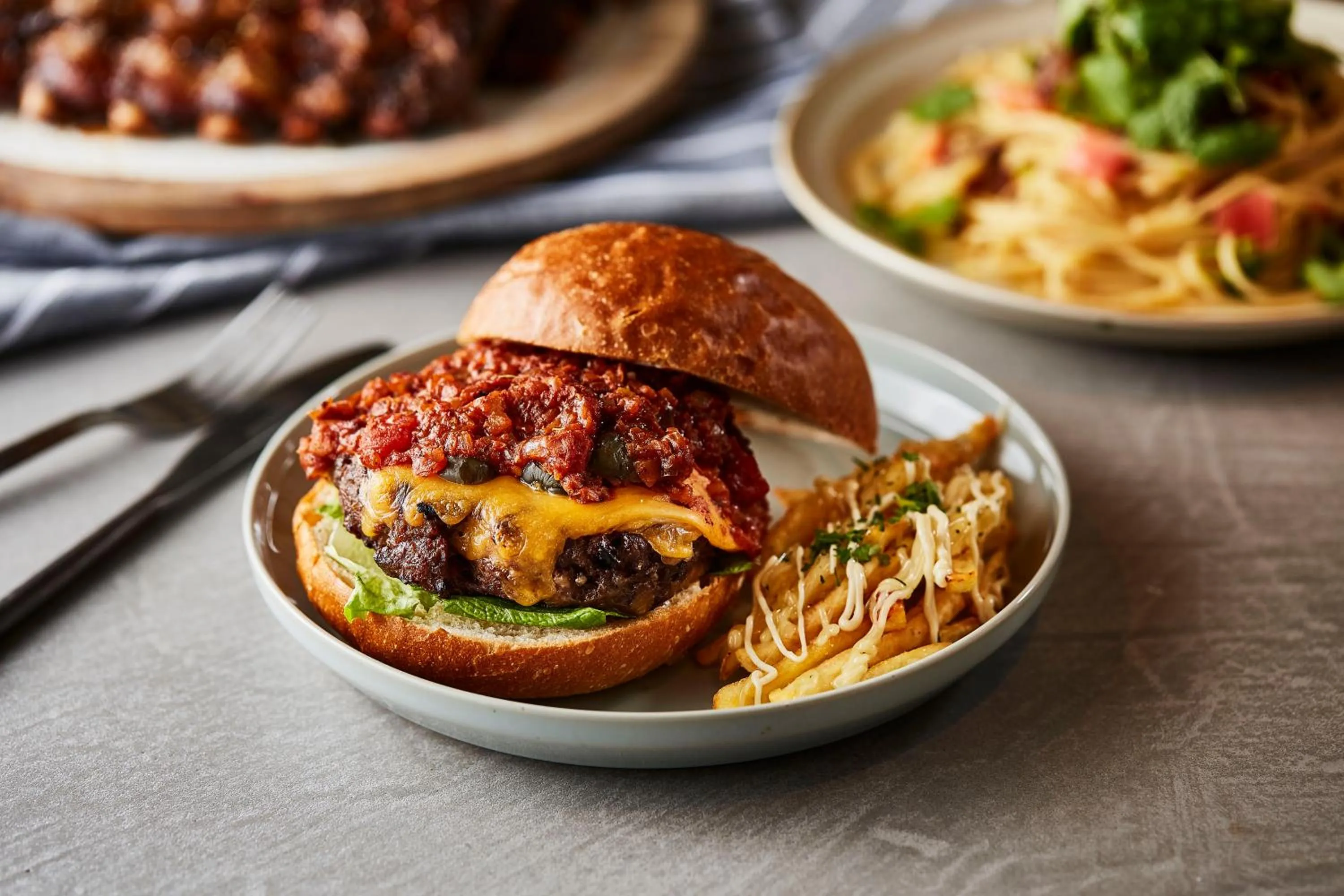 Food close-up in slash kawasaki