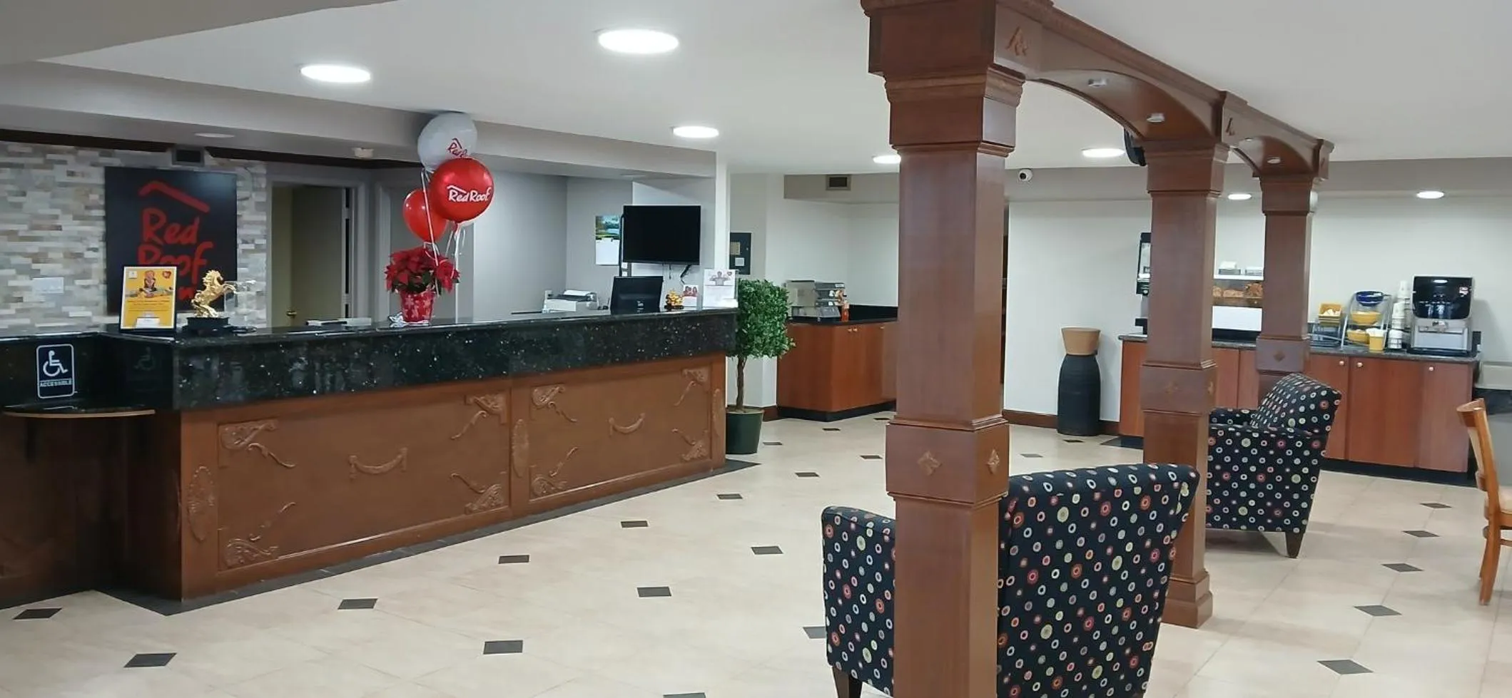 Lobby or reception in Red Roof Inn Leeds