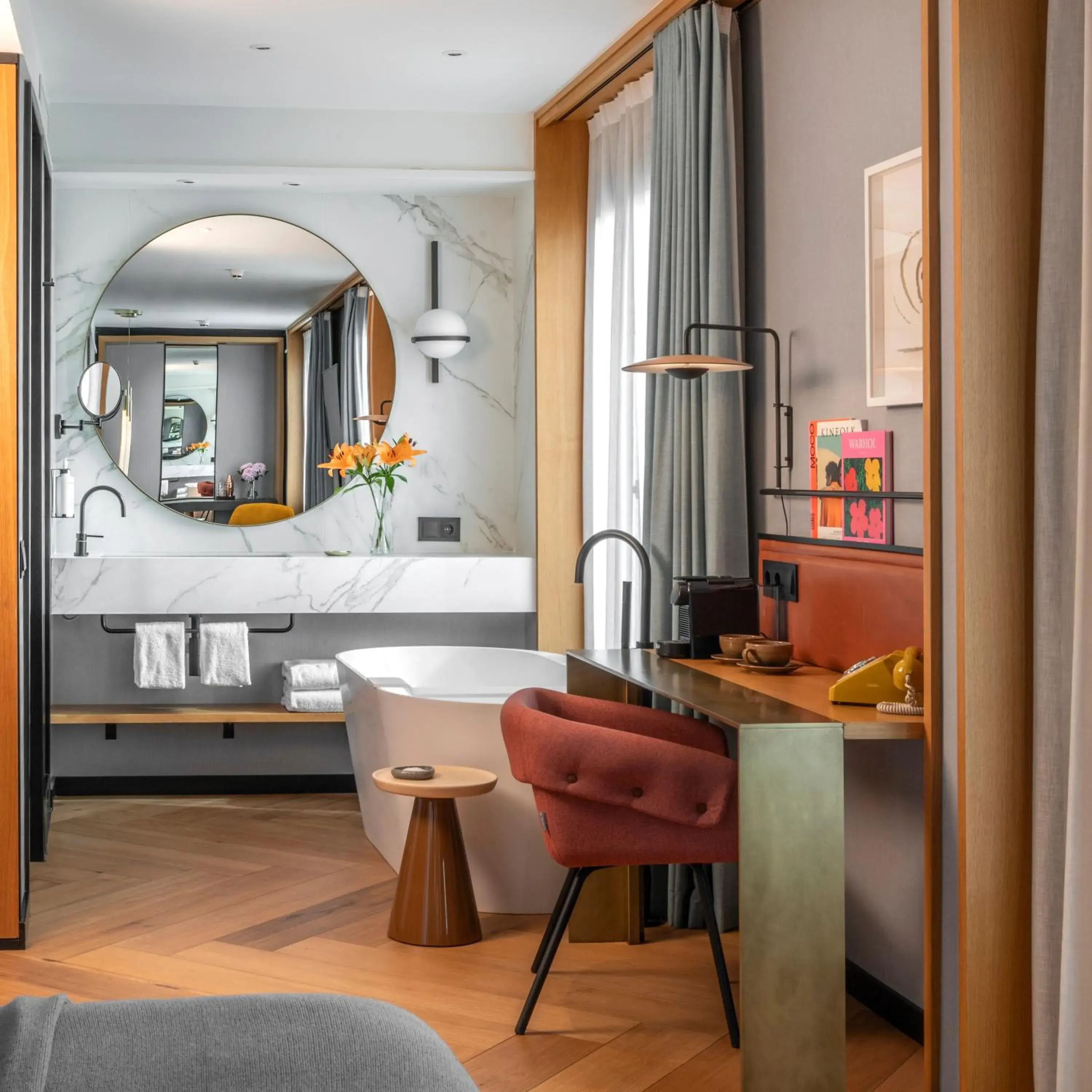 Bathroom in Kimpton Vividora Hotel by IHG Bathroom in Kimpton Vividora Hotel by IHG