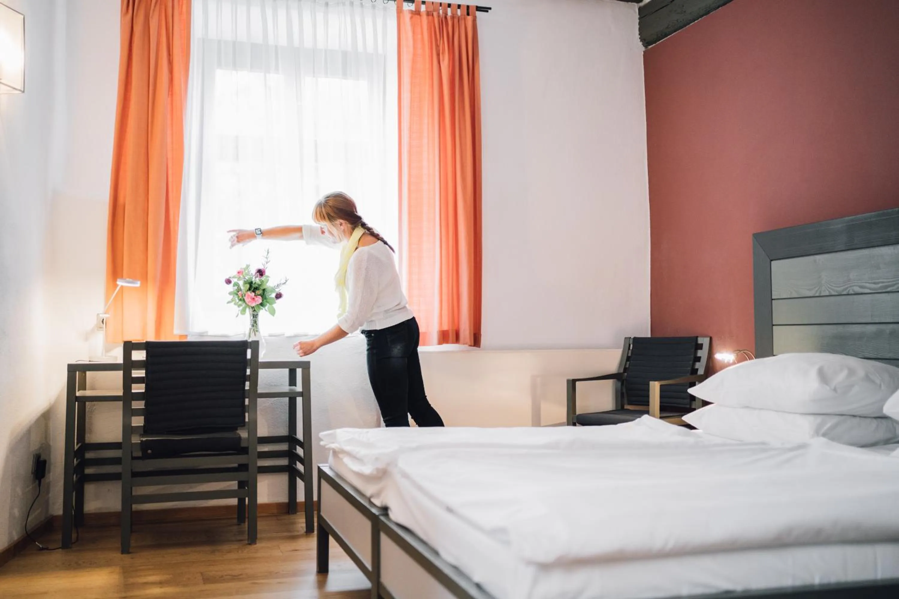 Bed in Hotel Kloster Eberbach