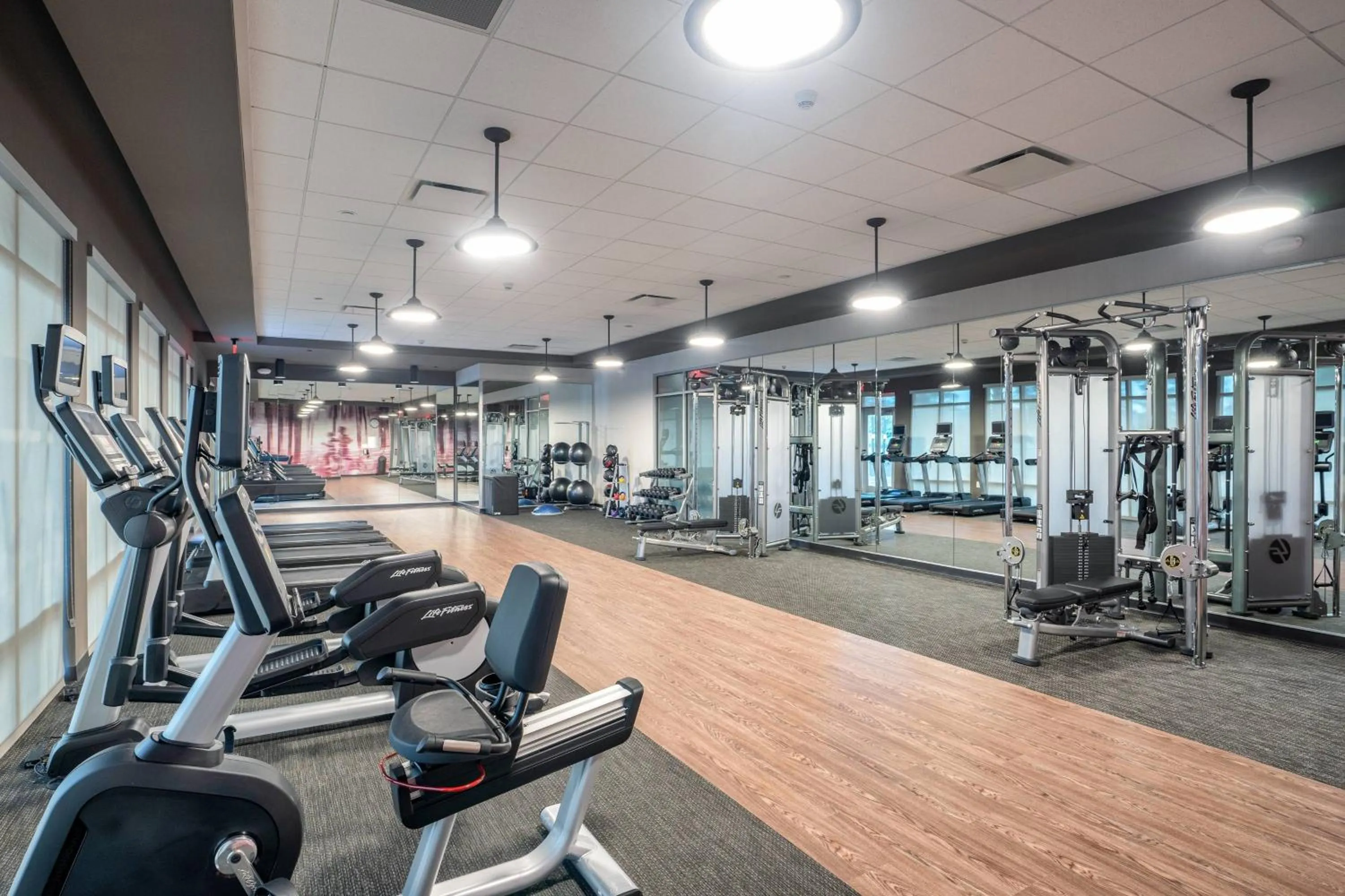 Fitness centre/facilities in Courtyard by Marriott Charleston-North Charleston