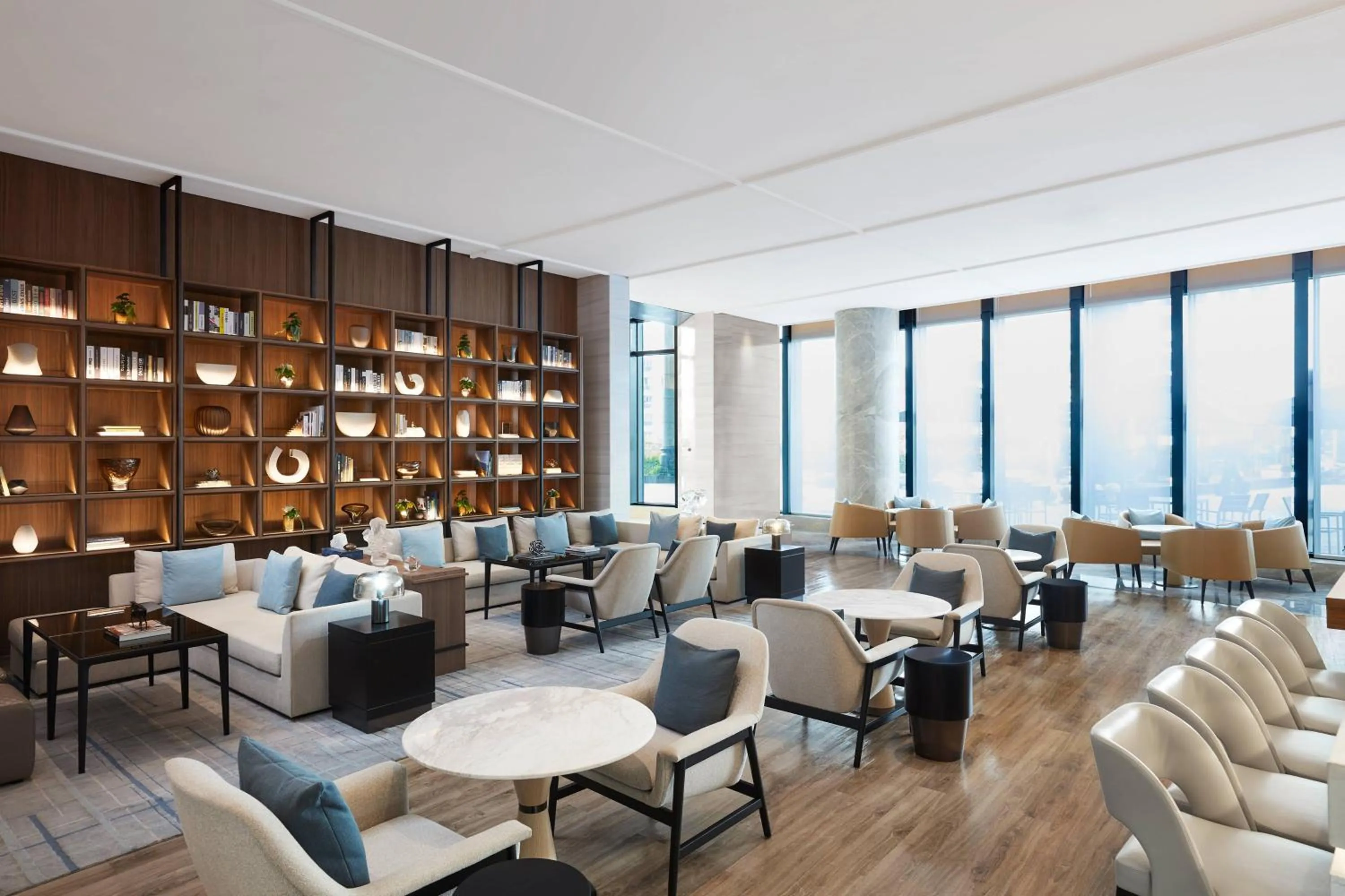 Lobby or reception in Courtyard by Marriott Shanghai Songjiang