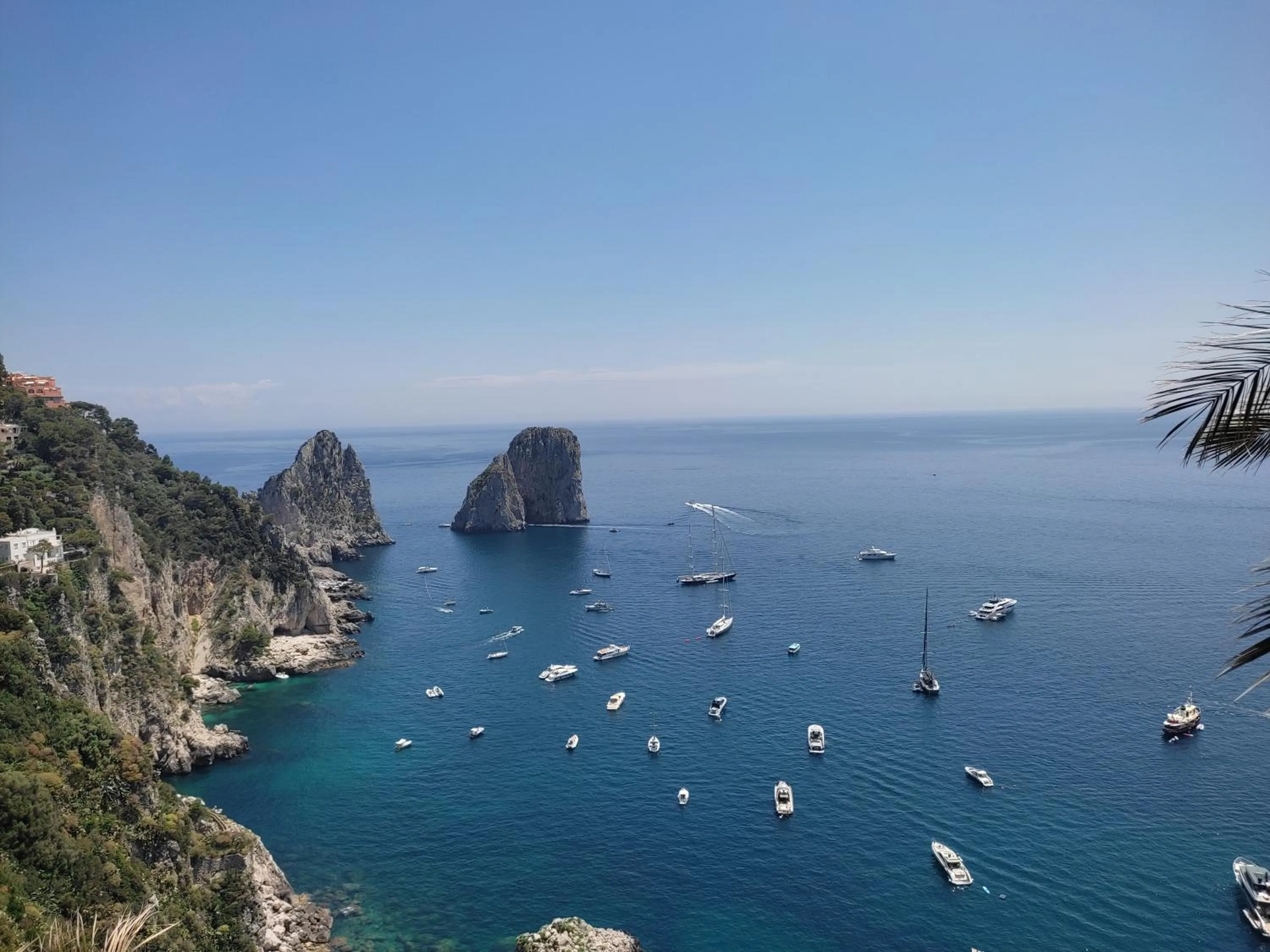 Natural landscape in Piazzetta Diefenbach