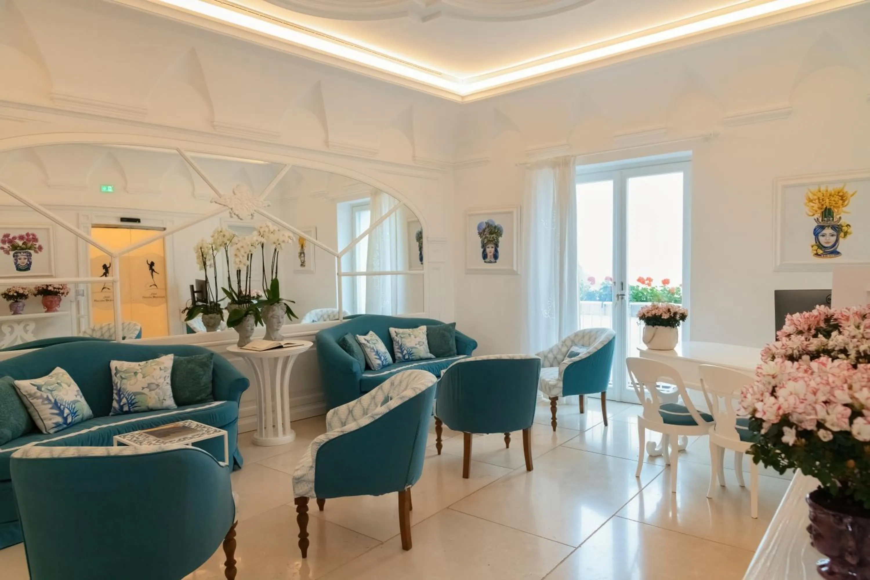 Lobby or reception in Piazzetta Diefenbach