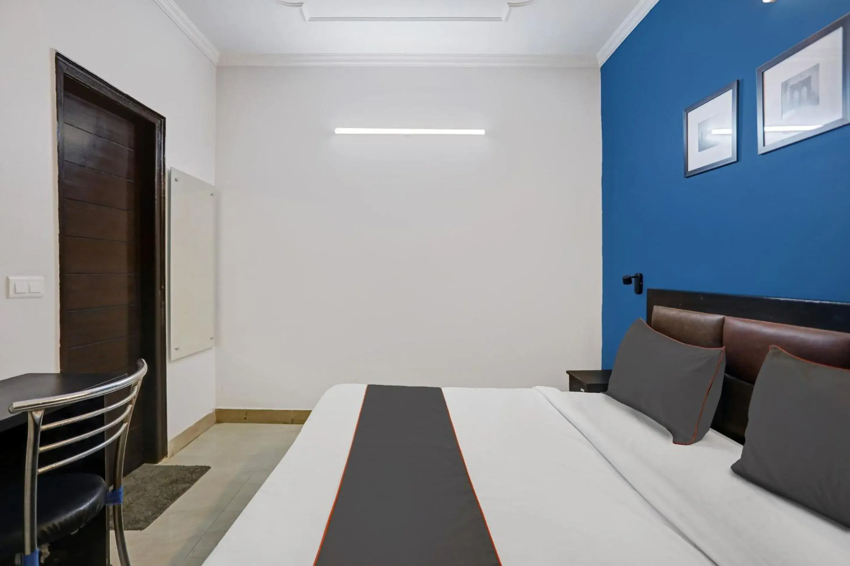 Bedroom, Bed in Super Collection O Agniv Residency Near Saket Metro Bedroom, Bed in Super Collection O Agniv Residency Near Saket Metro