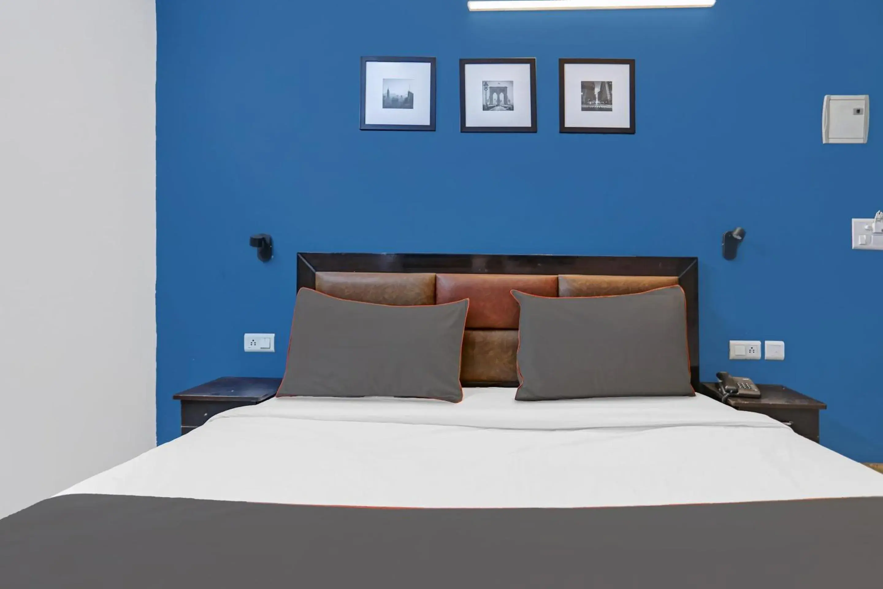 Bedroom, Bed in Super Collection O Agniv Residency Near Saket Metro Bedroom, Bed in Super Collection O Agniv Residency Near Saket Metro