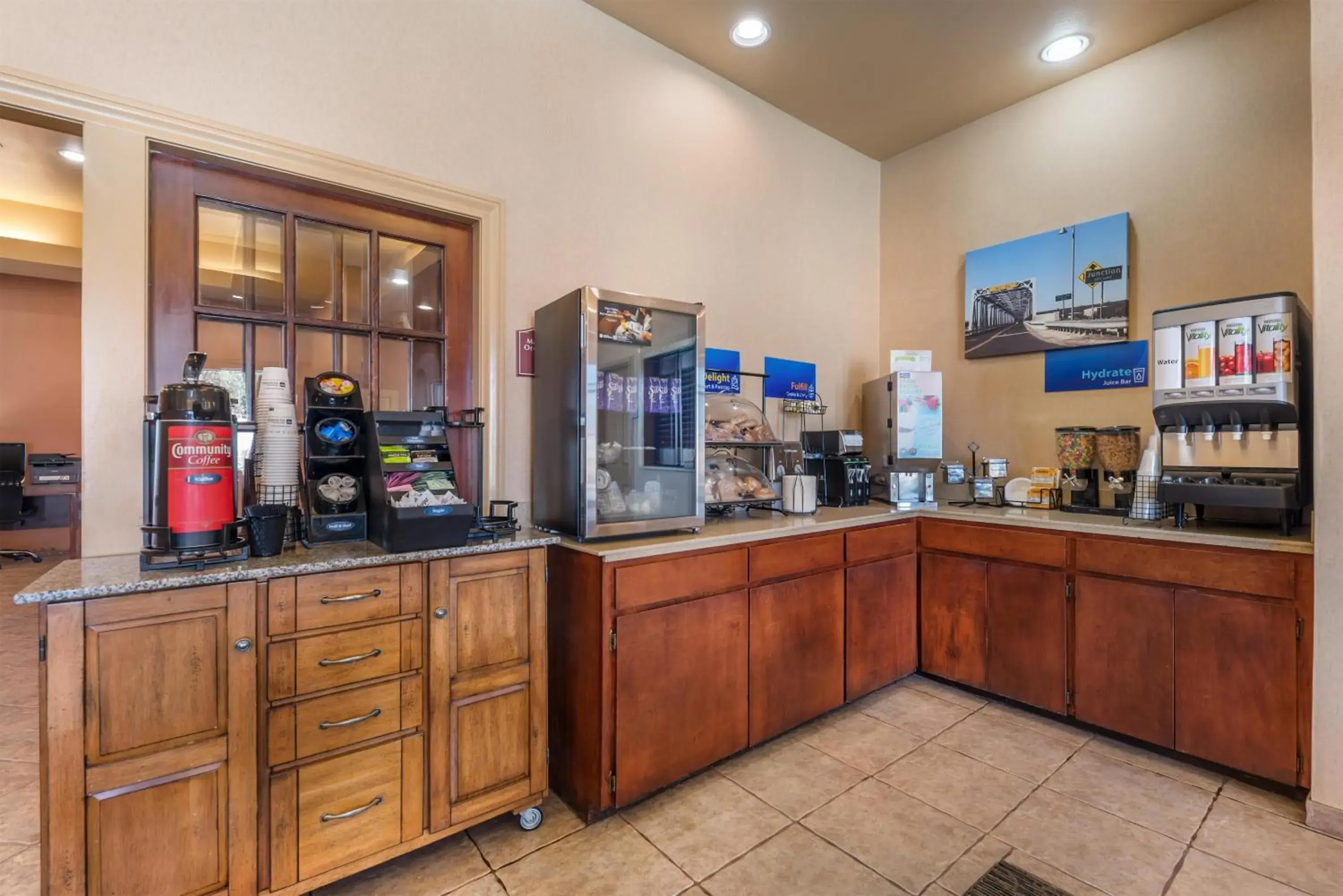 Breakfast in Best Western Dos Rios Breakfast in Best Western Dos Rios