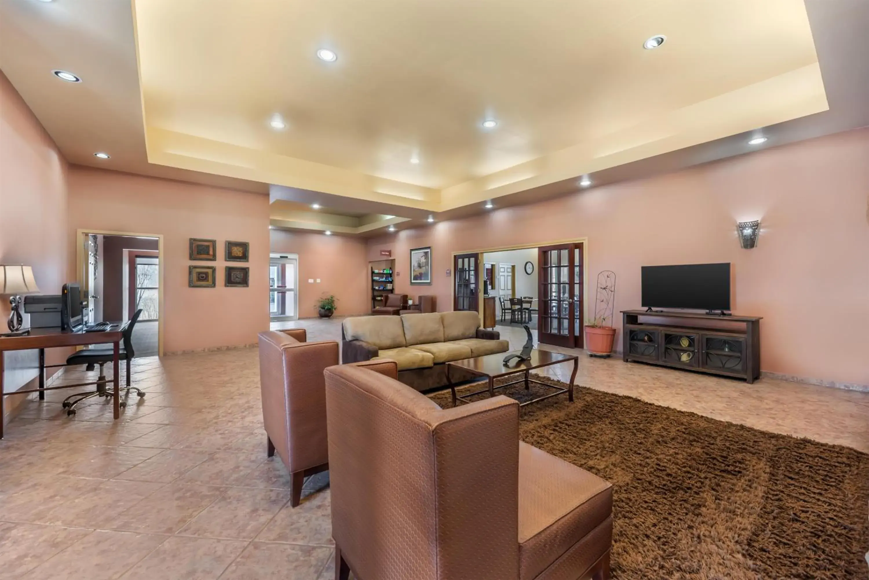 Lobby or reception in Best Western Dos Rios Lobby or reception in Best Western Dos Rios