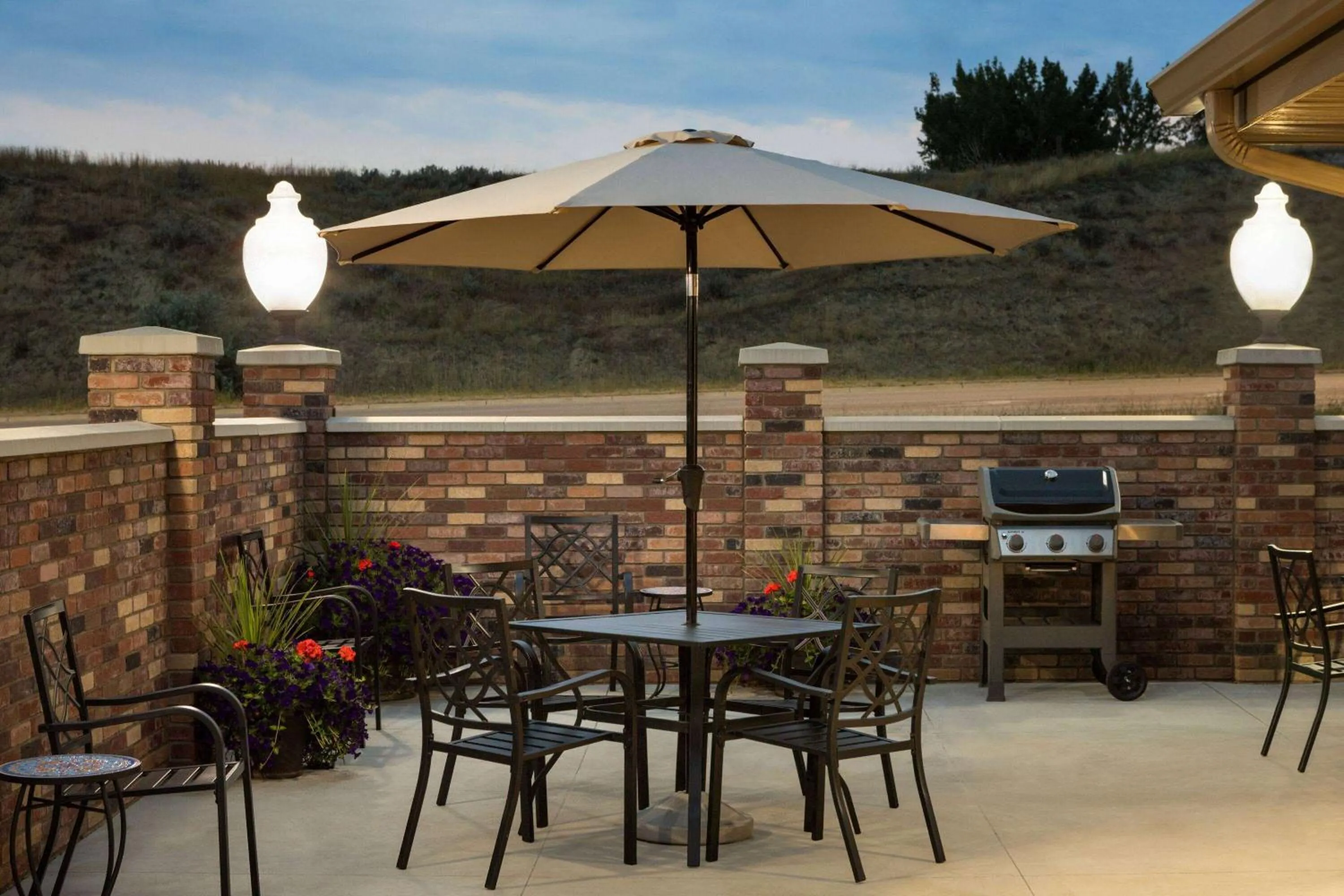 BBQ facilities in AmericInn by Wyndham Havre