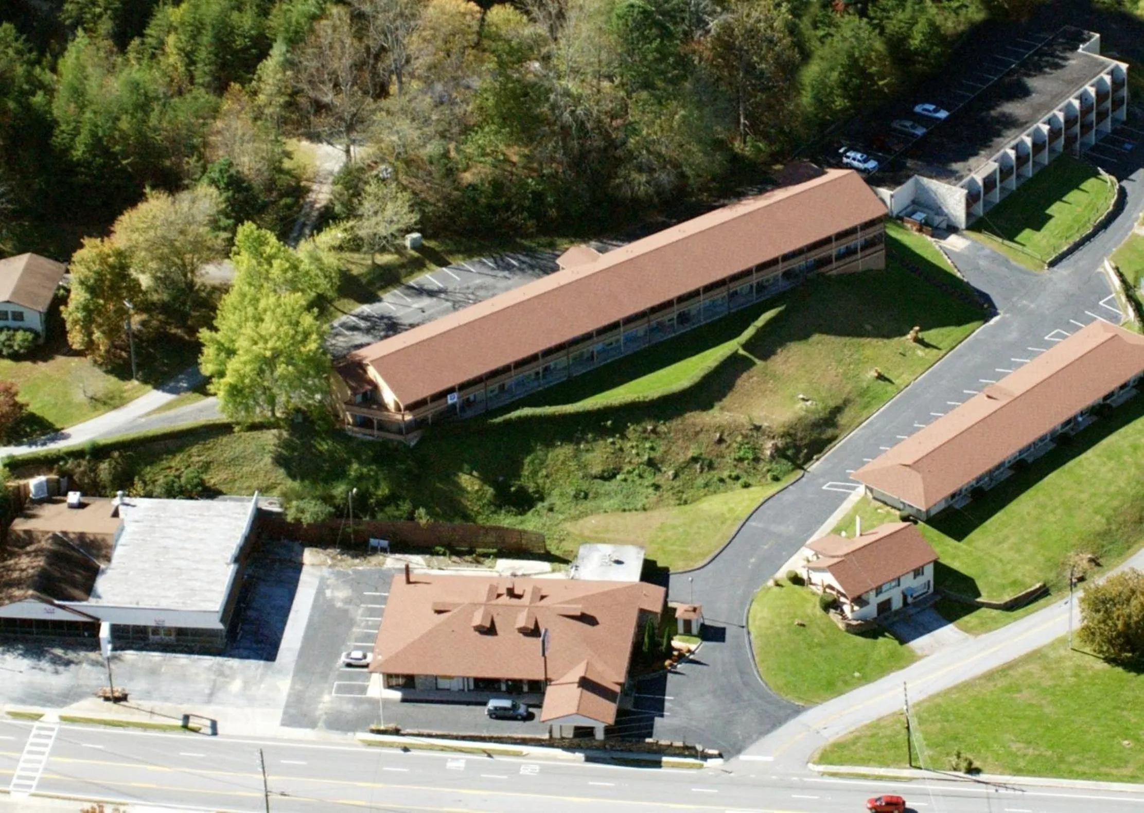 Bird's eye view, Bird's-eye View in Knights Inn Dillard