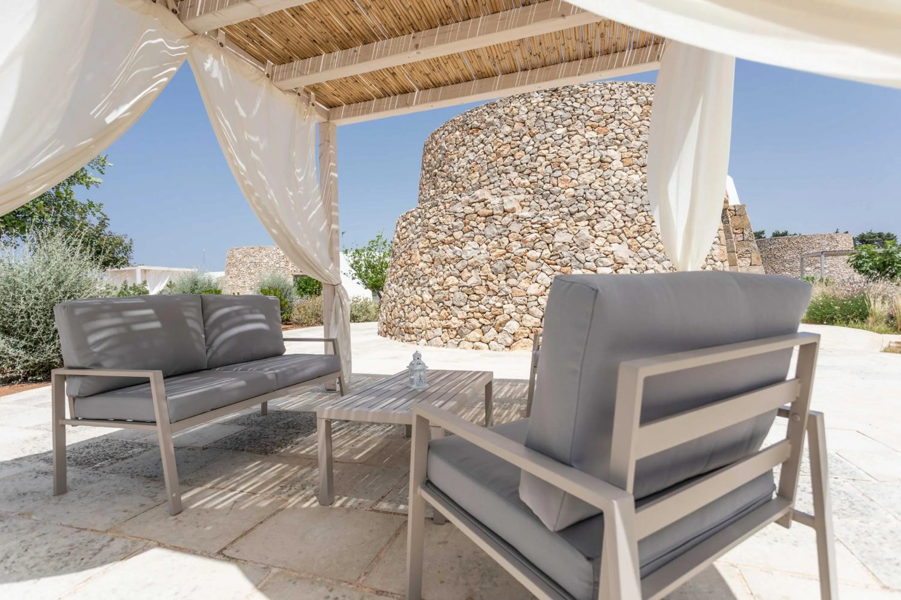 Patio in Palummare - Agri Hotel Relais