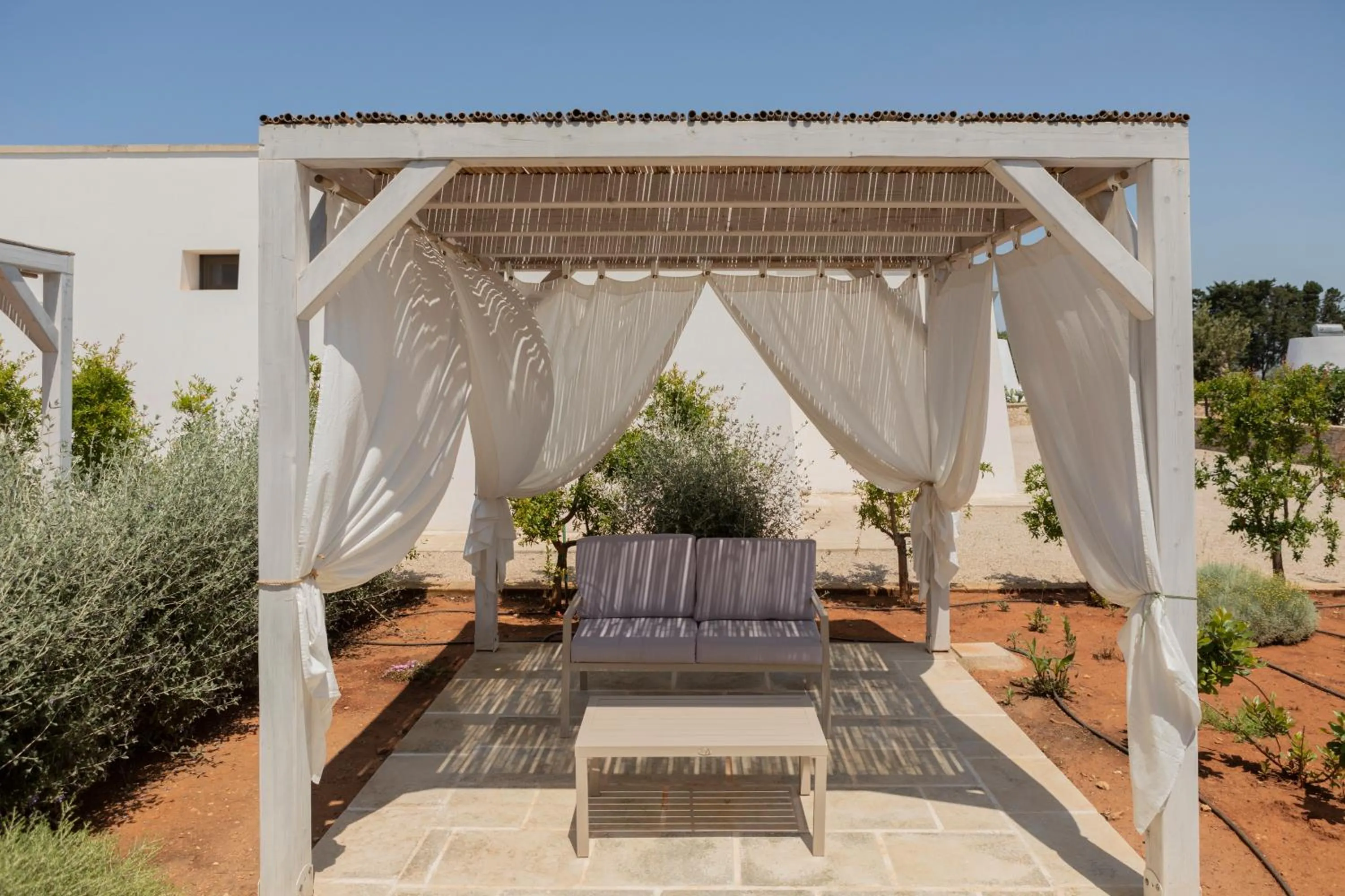 Patio in Palummare - Agri Hotel Relais