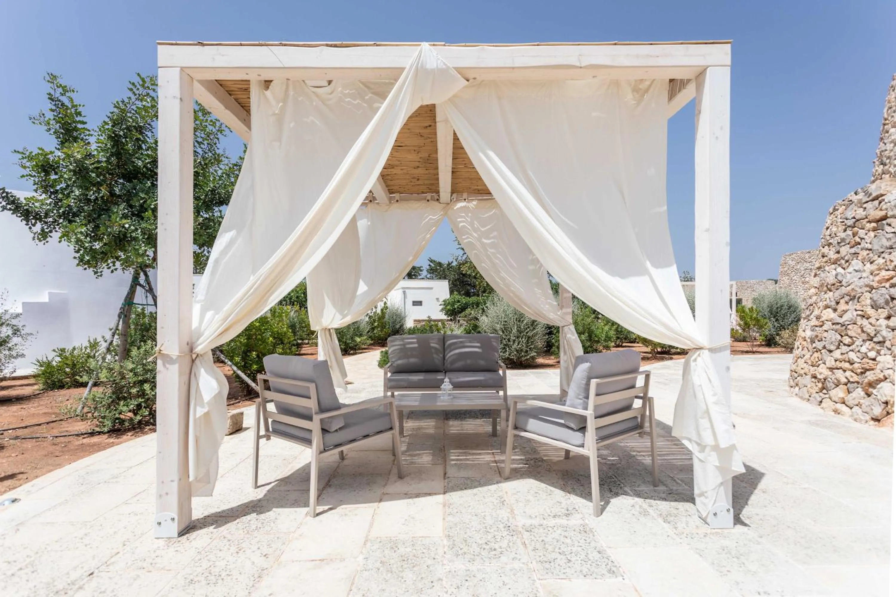 Patio in Palummare - Agri Hotel Relais
