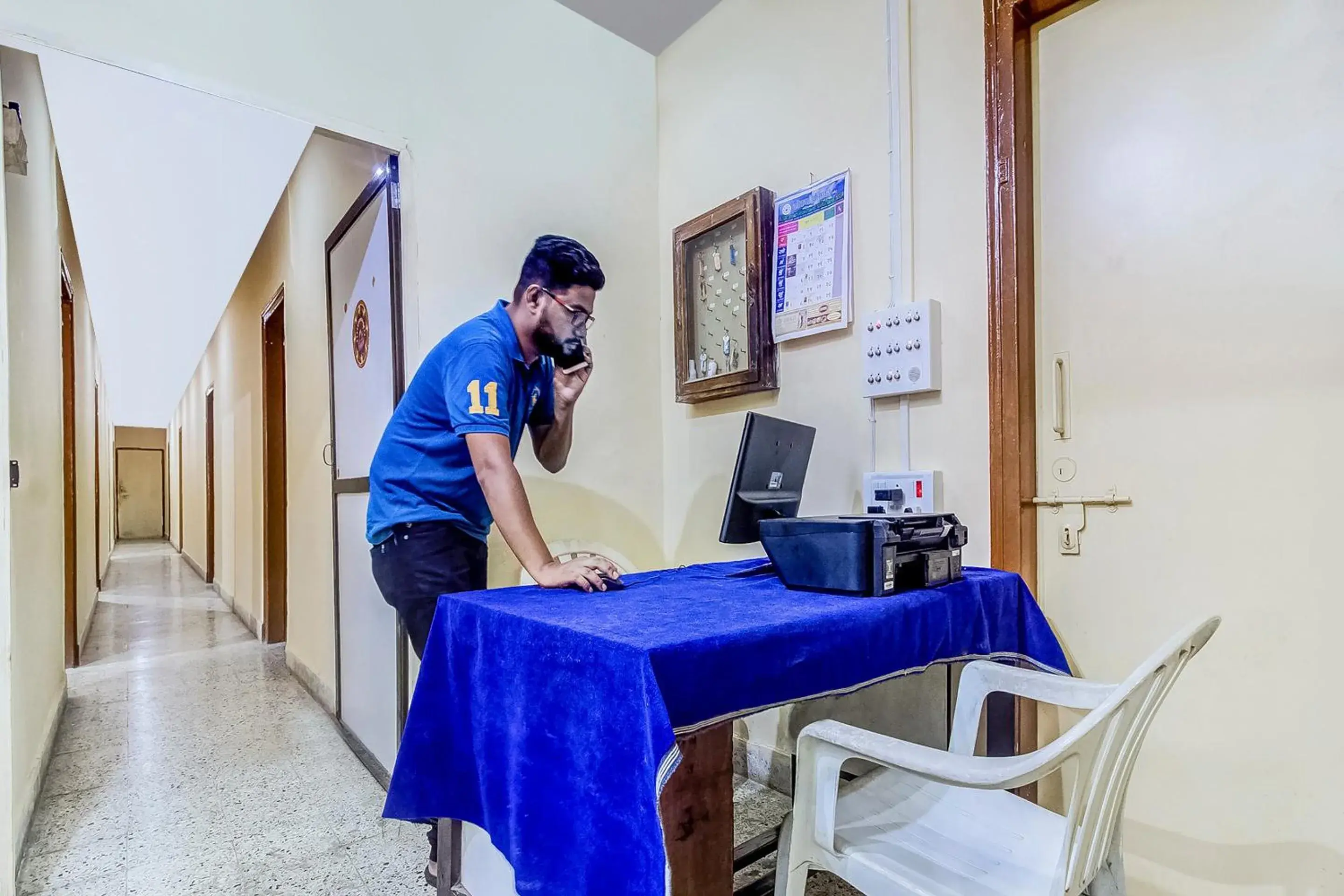 Lobby or reception in Hotel O New Ushakal Lodging & Boarding Lobby or reception in Hotel O New Ushakal Lodging & Boarding