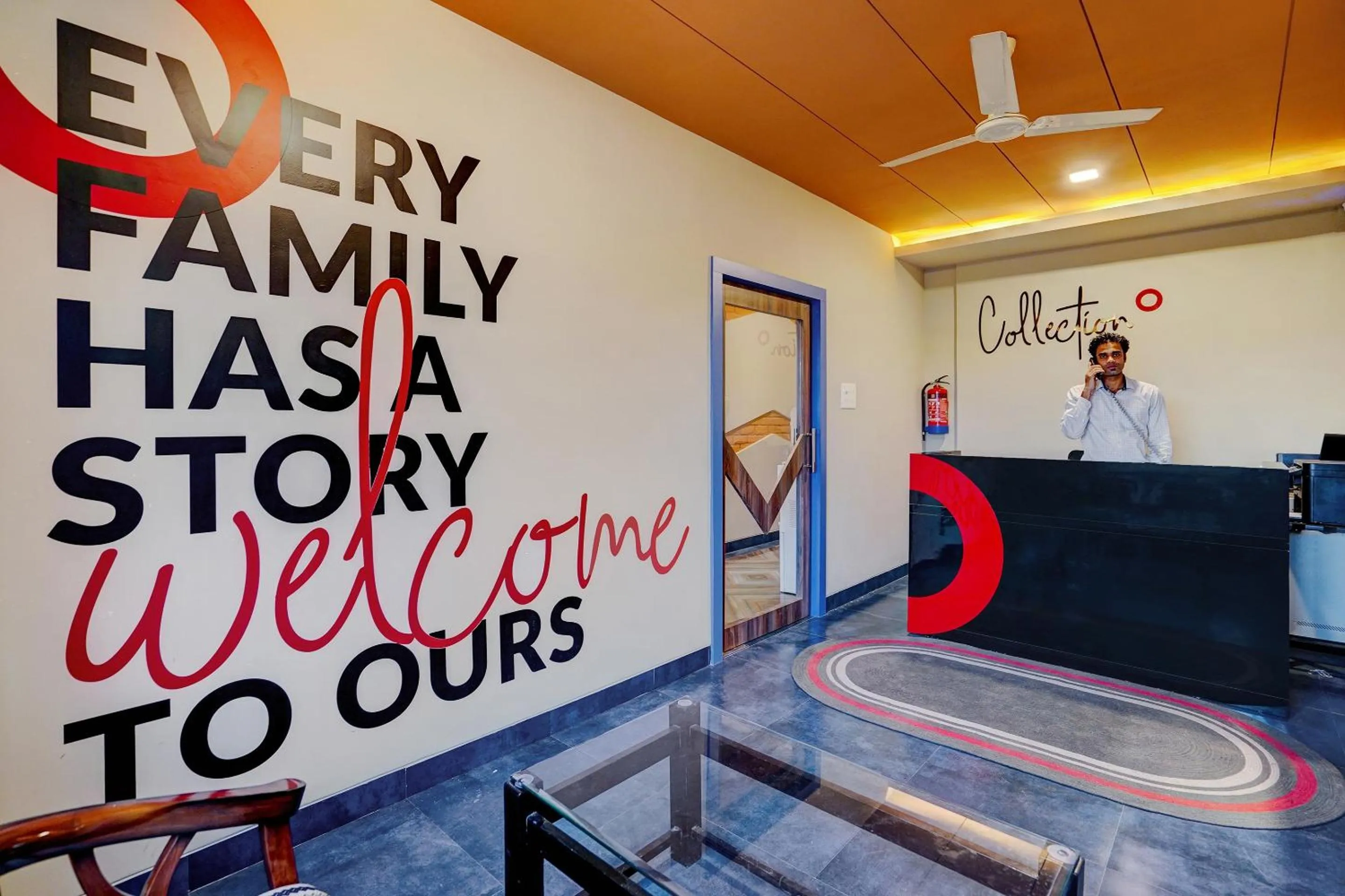 Lobby or reception in Super Collection O Kalinga Bapuji Nagar