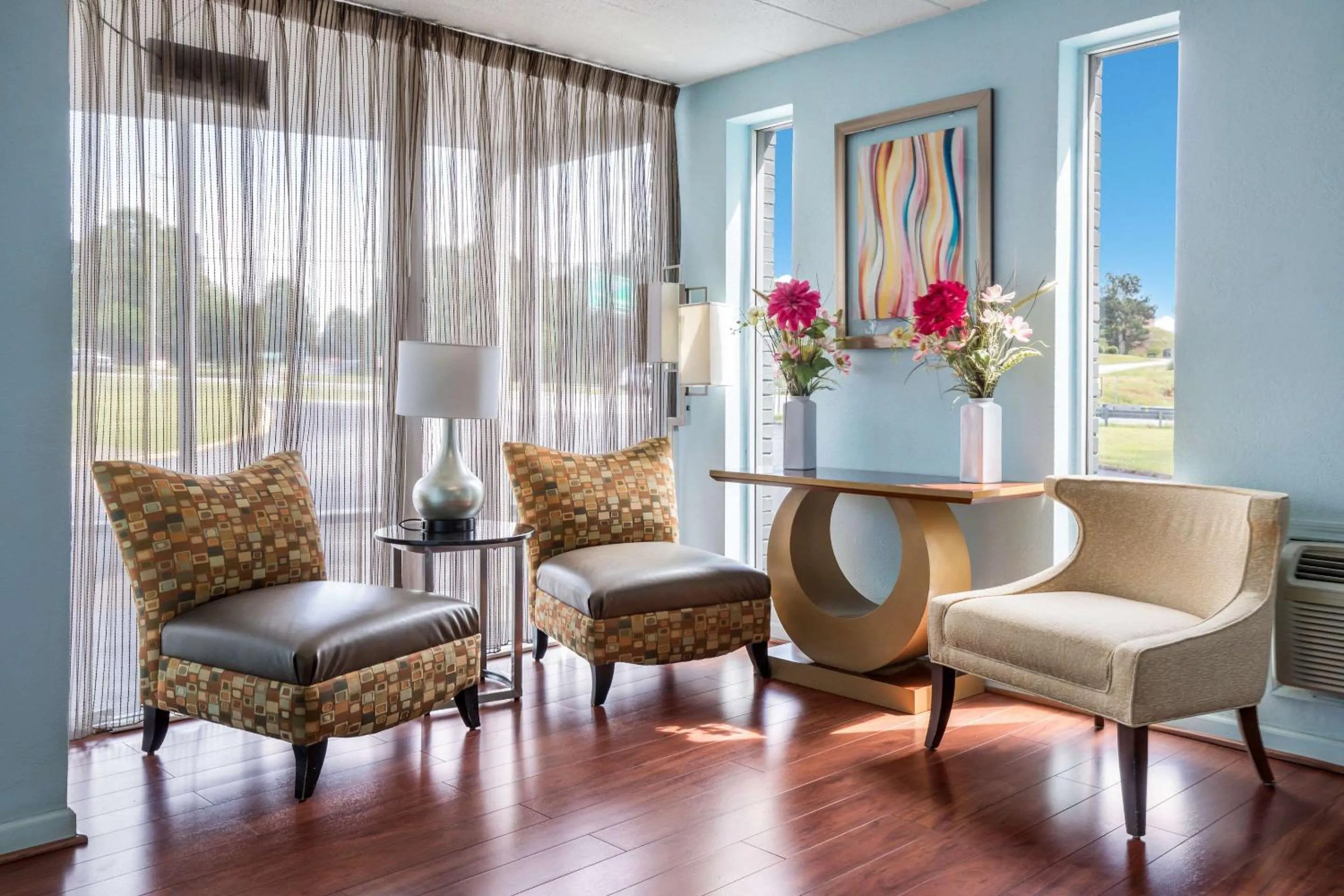 Lobby or reception in Rodeway Inn Anderson