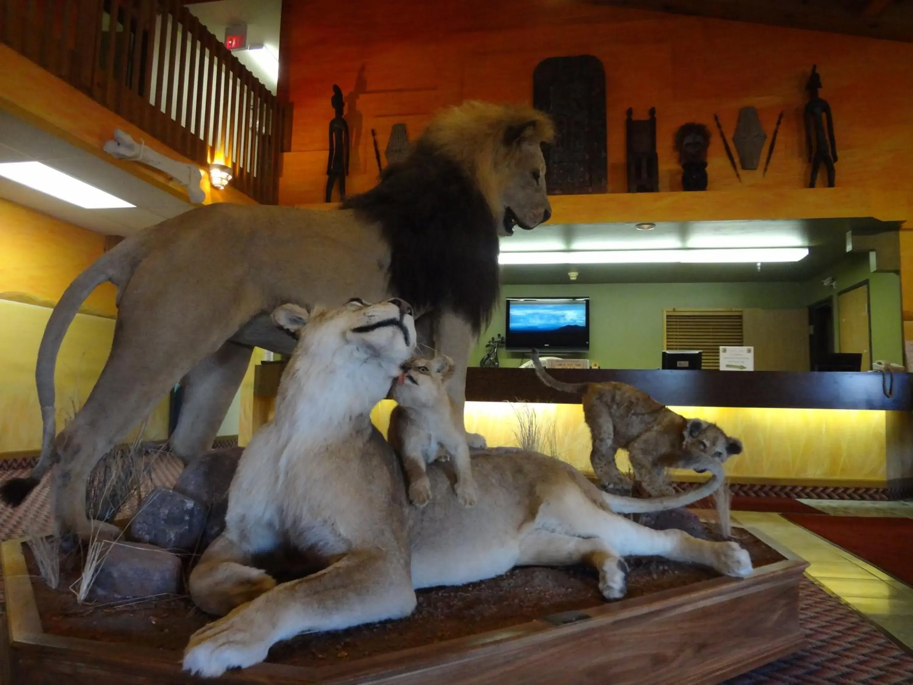 Lobby or reception in Kings Inn Cody Lobby or reception in Kings Inn Cody