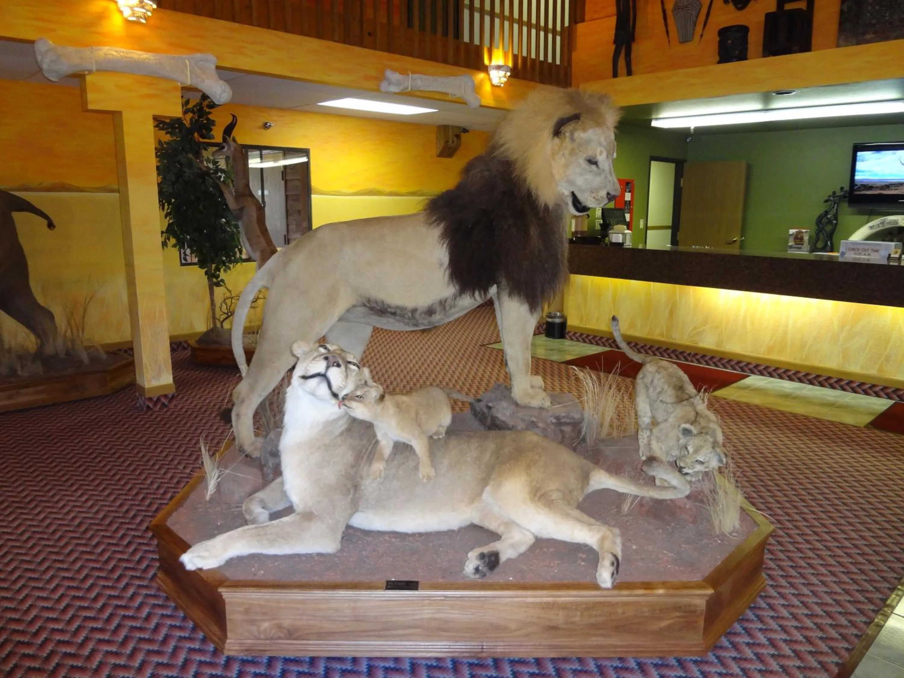 Decorative detail in Kings Inn Cody