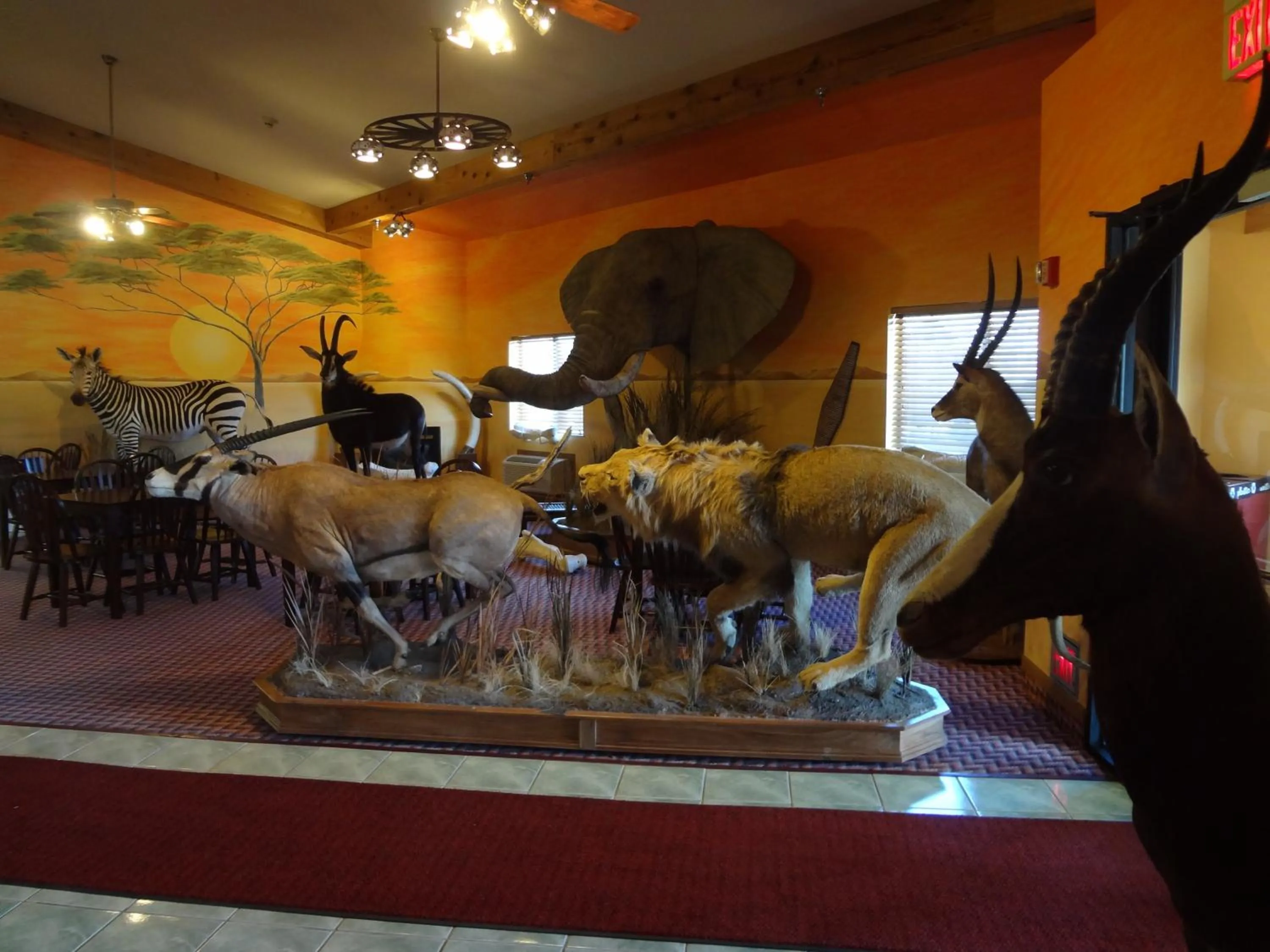 Decorative detail in Kings Inn Cody