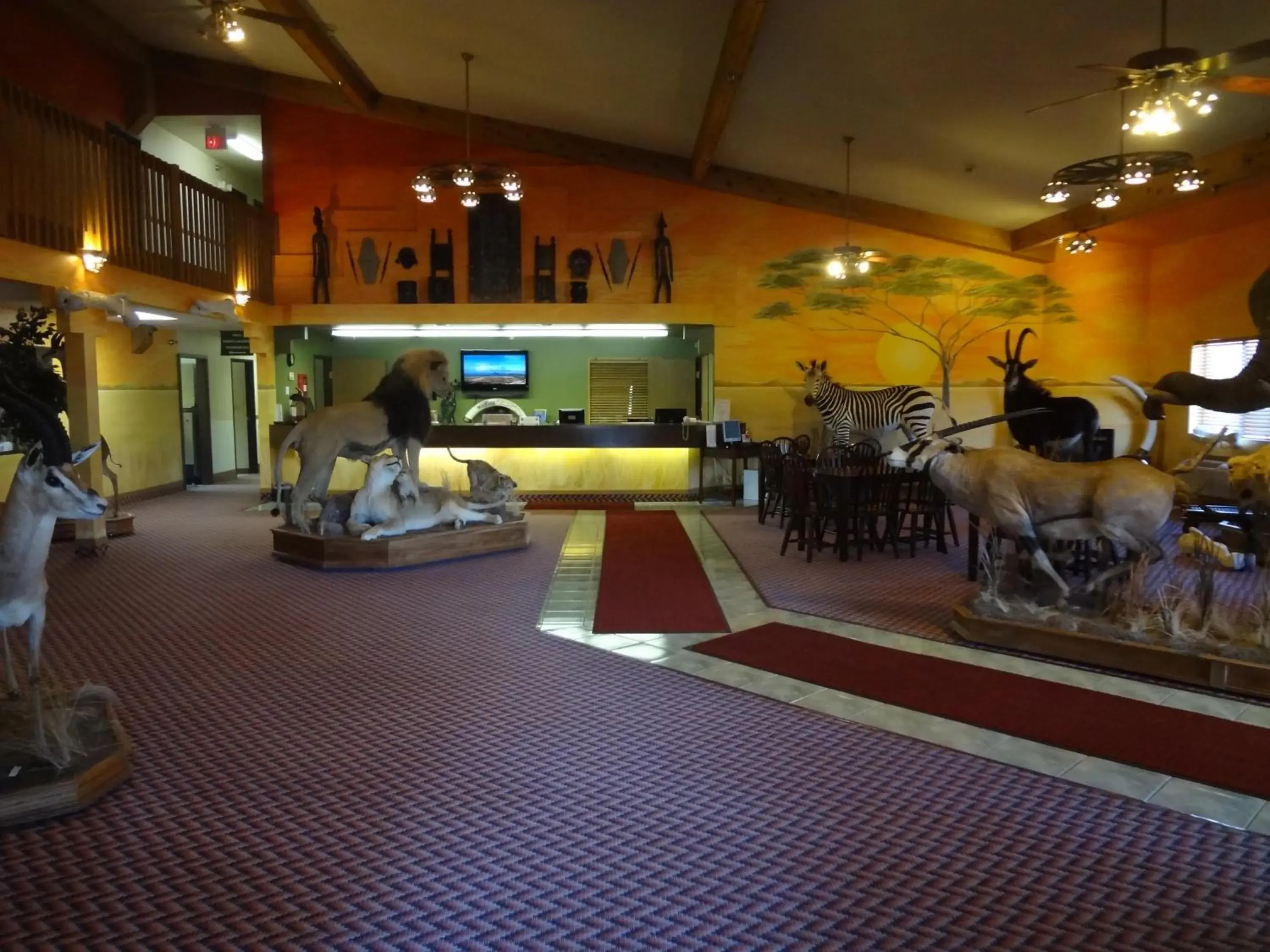 Lobby or reception in Kings Inn Cody Lobby or reception in Kings Inn Cody