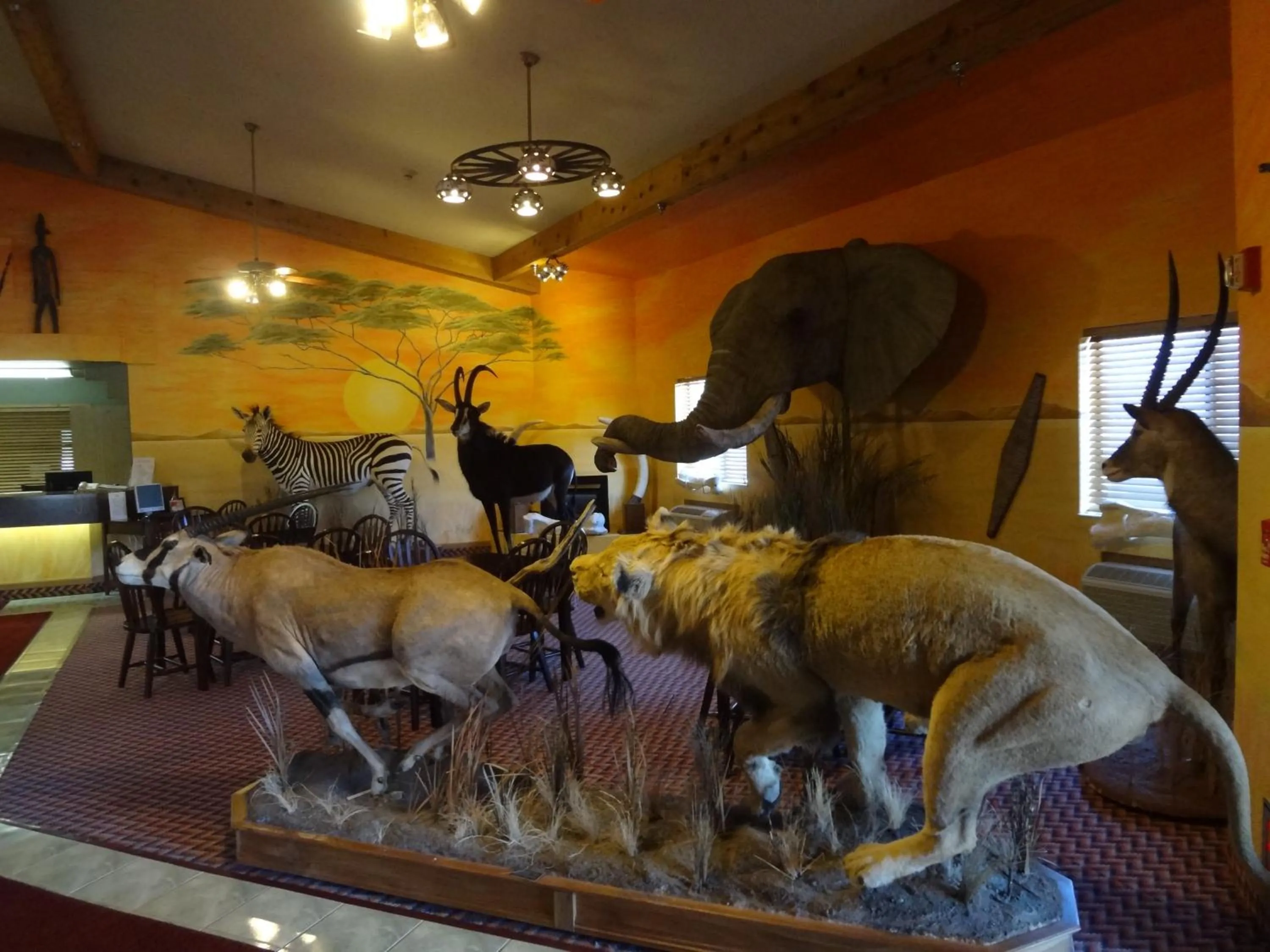 Decorative detail in Kings Inn Cody