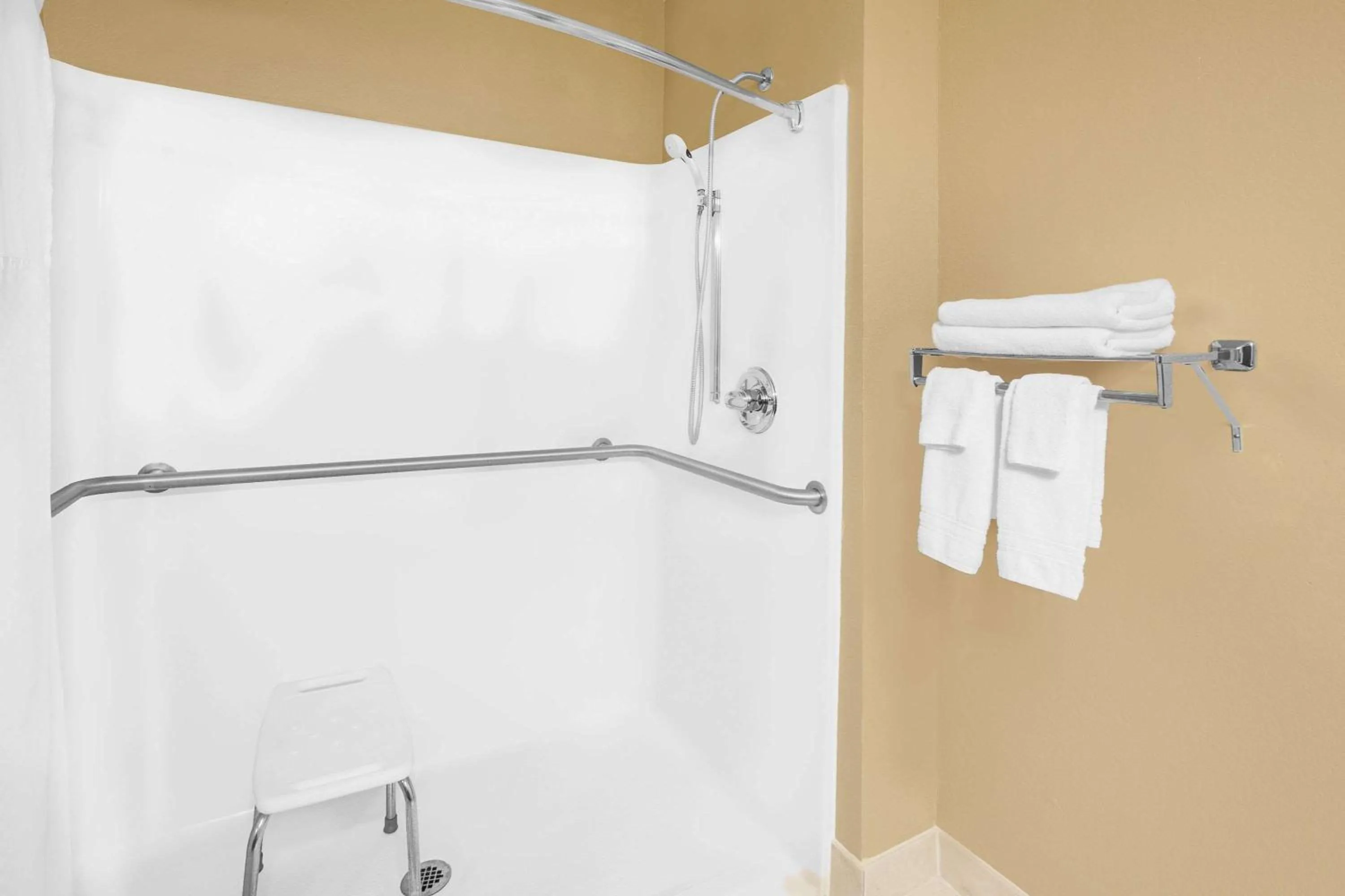 Shower in Super 8 by Wyndham Seville