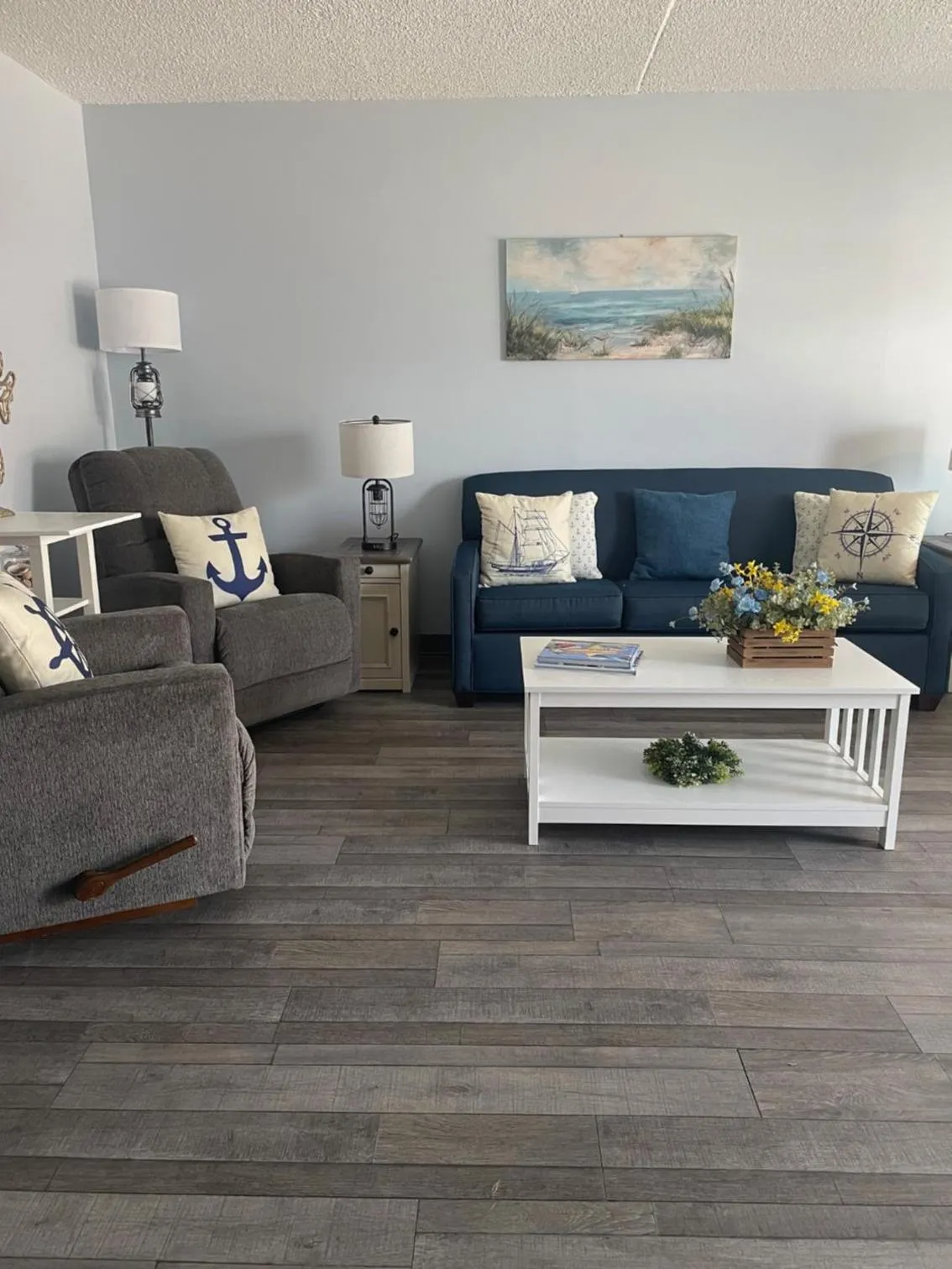 Living room in Acacia Beachfront Resort