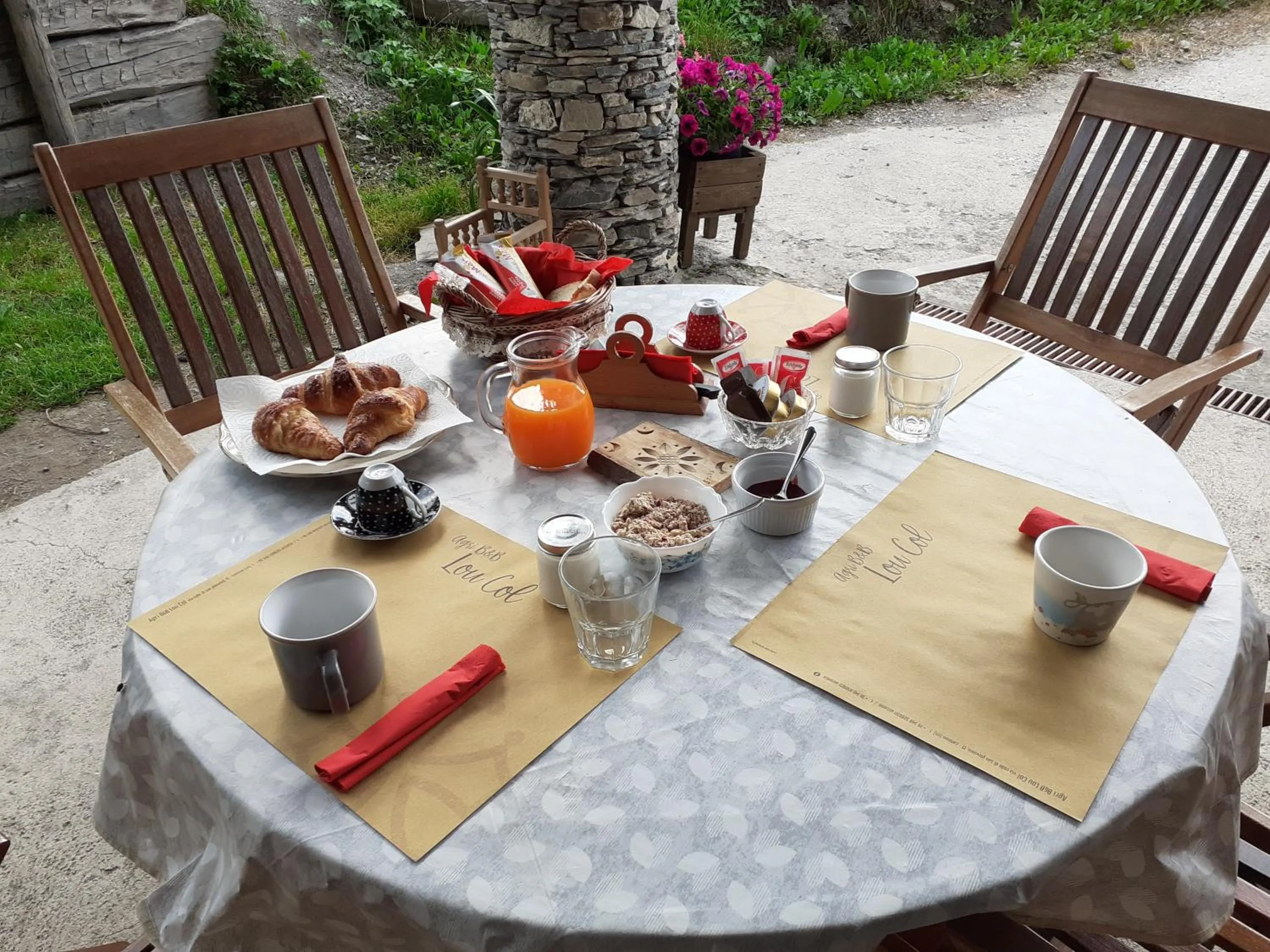 Breakfast in Agri-b&b Lou Col