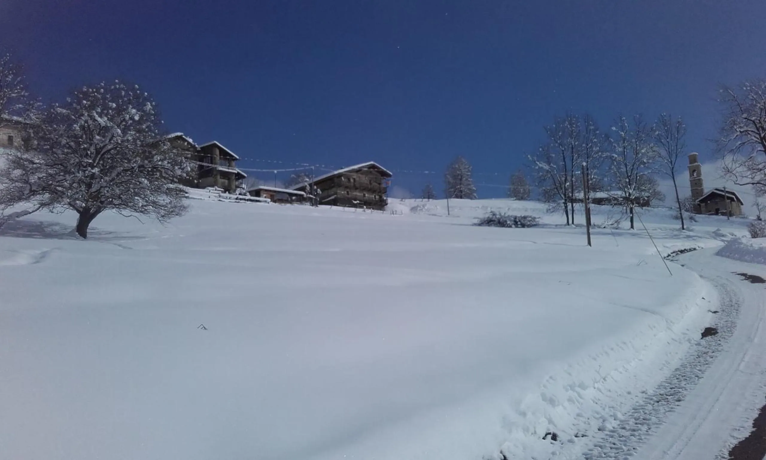 Winter in Agri-b&b Lou Col