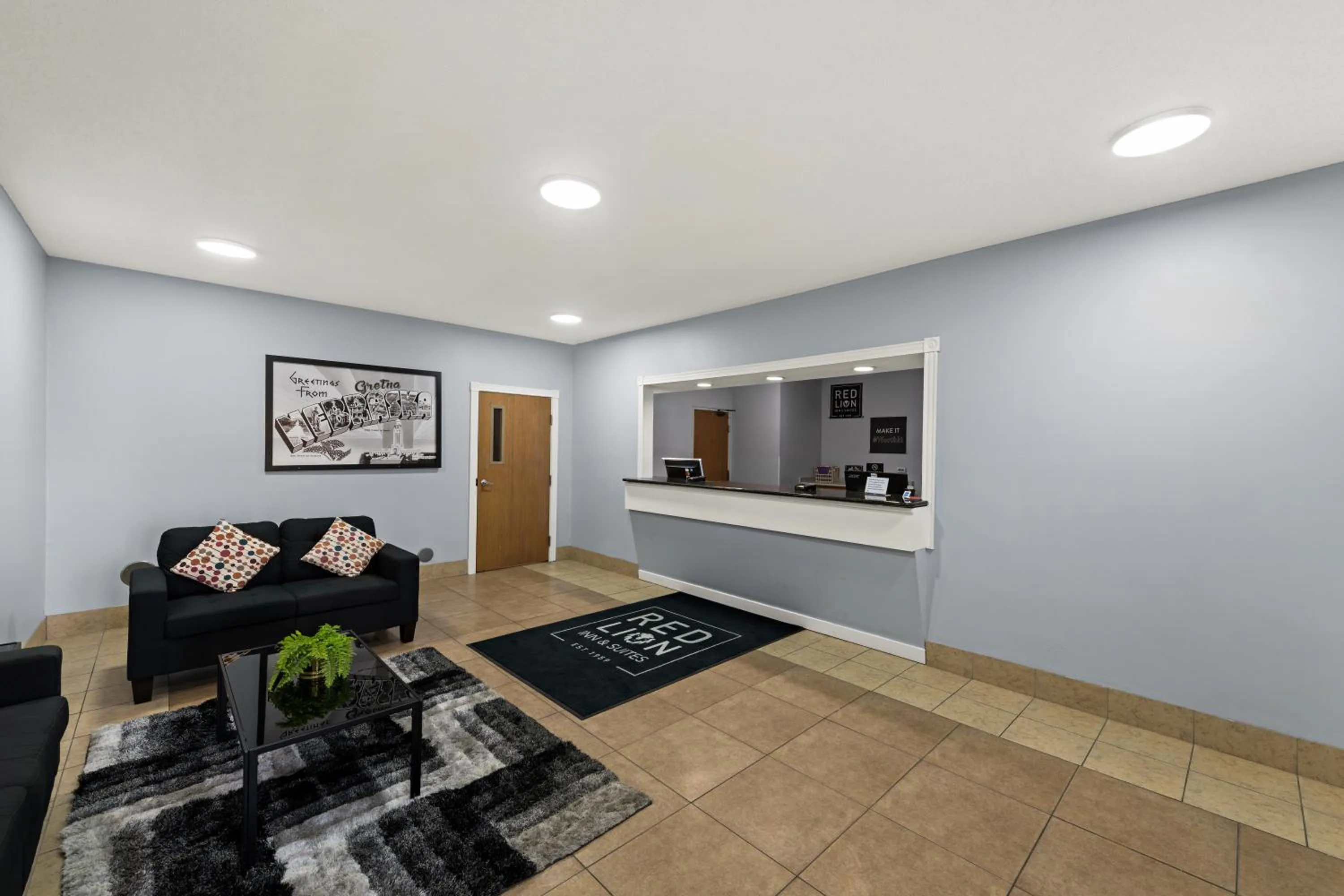 Lobby or reception in Red Lion Inn &amp; Suites Gretna - Omaha SW