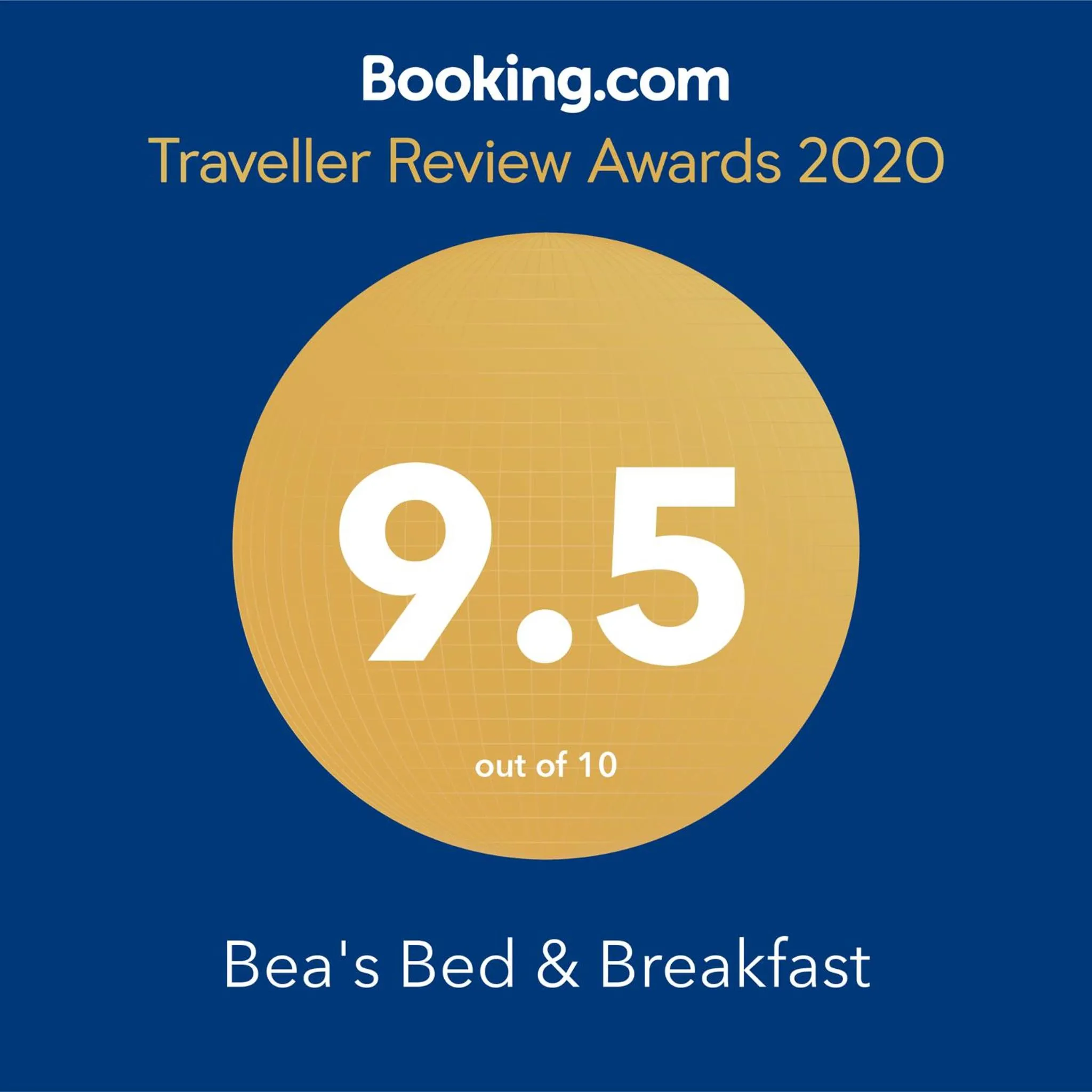 Logo/Certificate/Sign in Bea's Bed & Breakfast