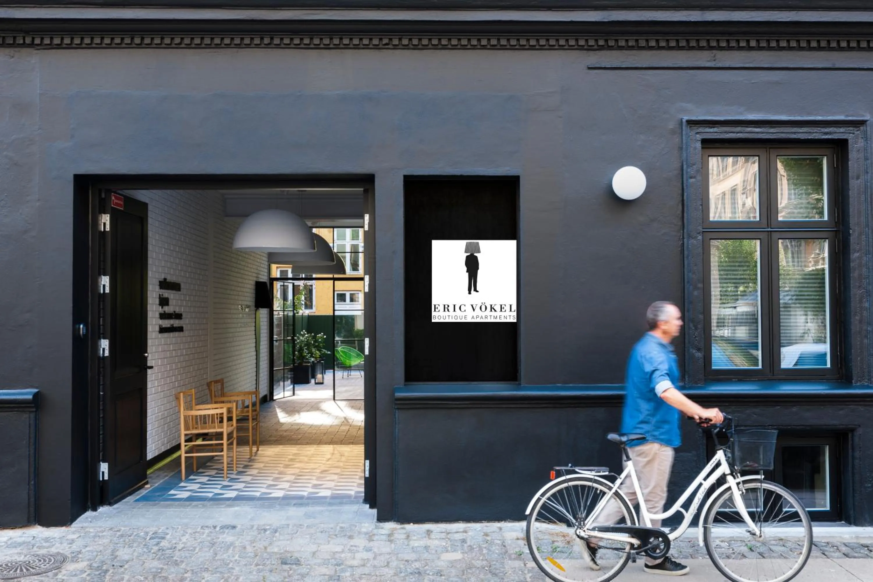 Property building in Eric Vökel Boutique Apartments - Copenhagen Suites