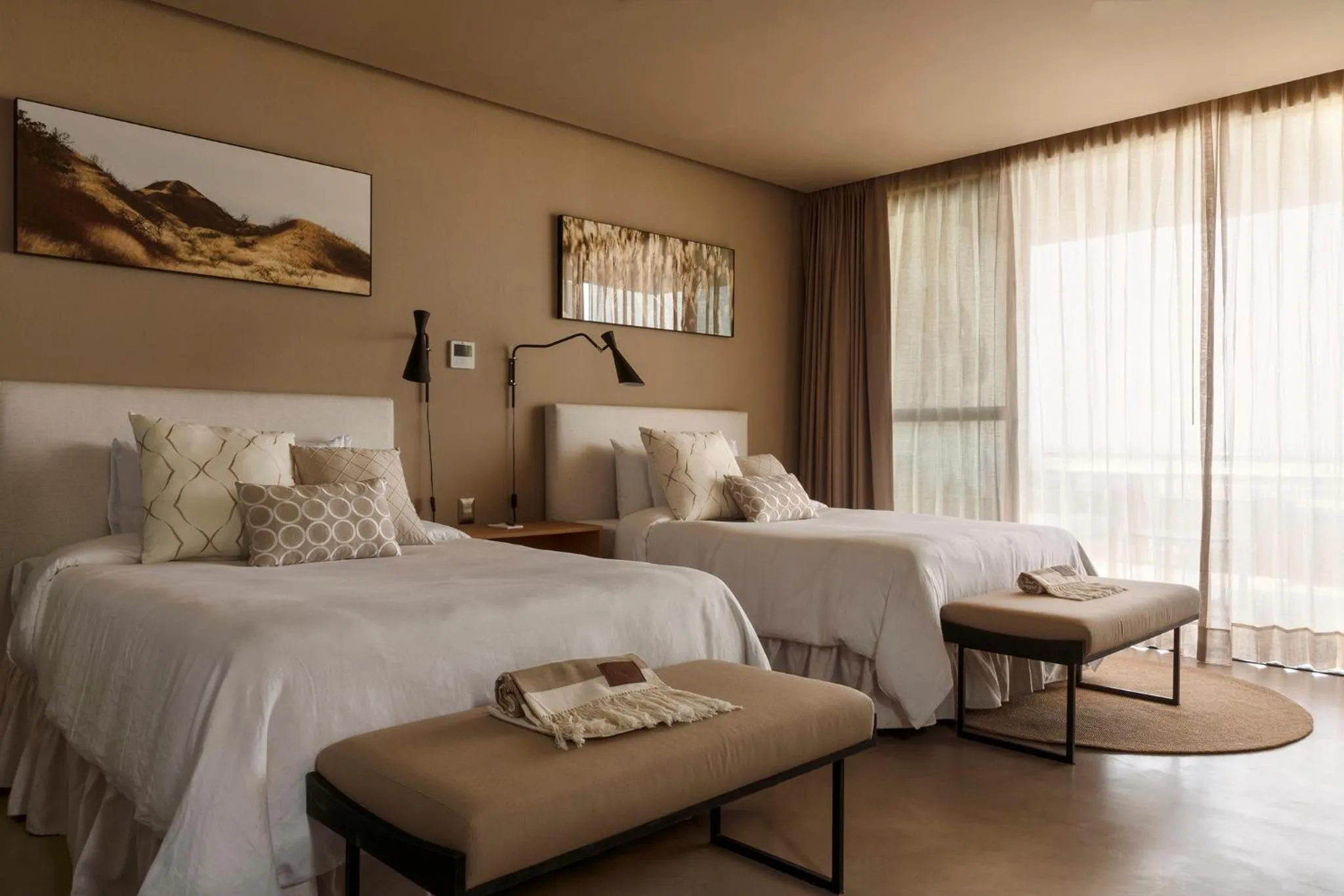 Bed in Norte Suites Boutique