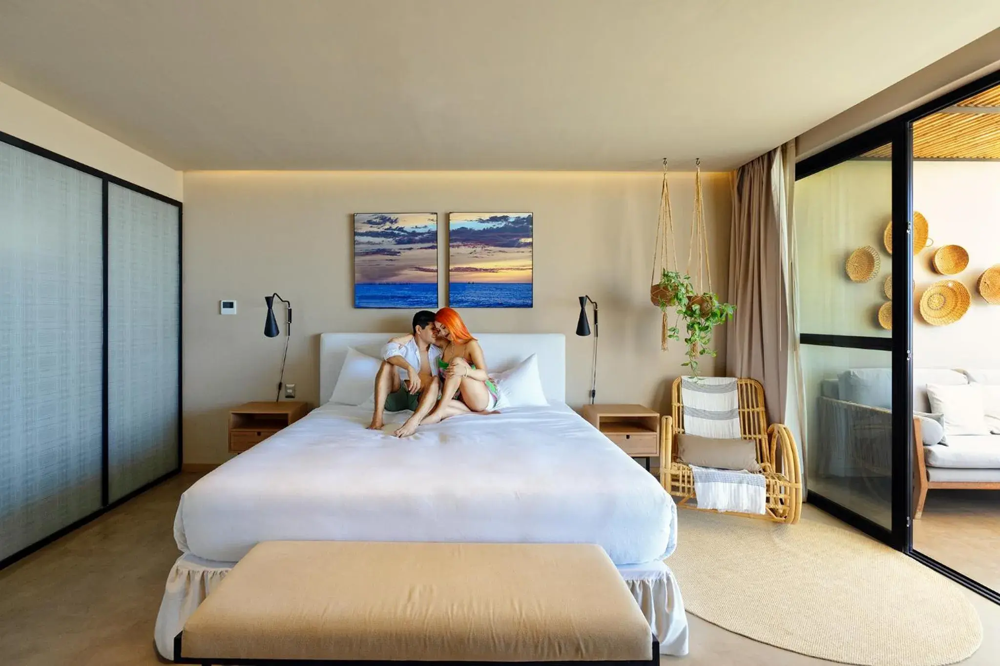 Queen Room with Pool View in Norte Suites Boutique Queen Room with Pool View in Norte Suites Boutique