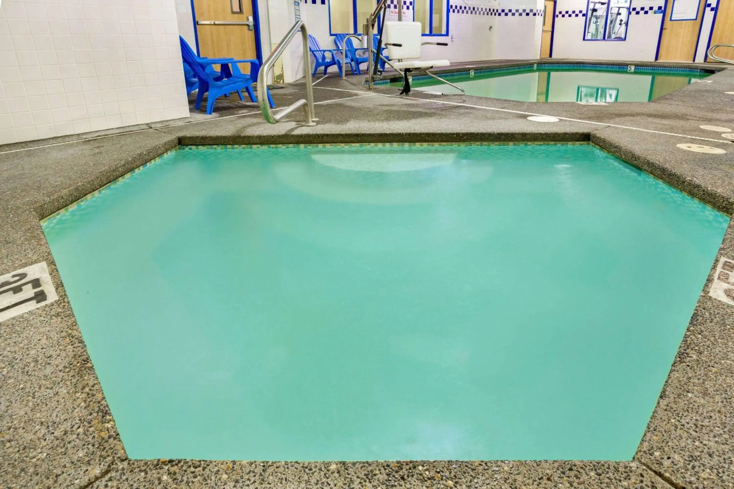 Pool view in Days Inn & Suites by Wyndham Gresham Pool view in Days Inn & Suites by Wyndham Gresham