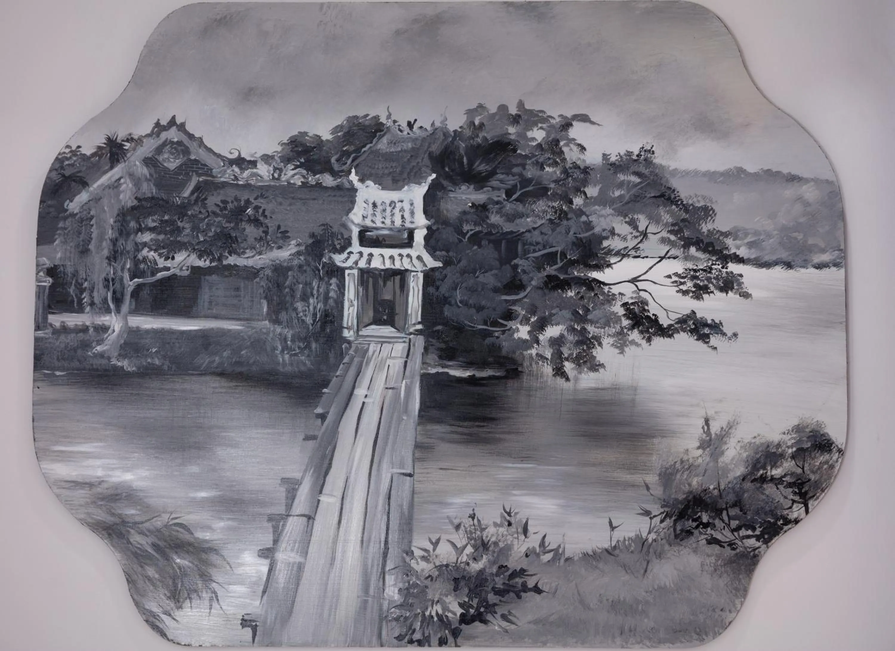 Decorative detail in Hanoi Center Silk Lullaby Hotel and Travel