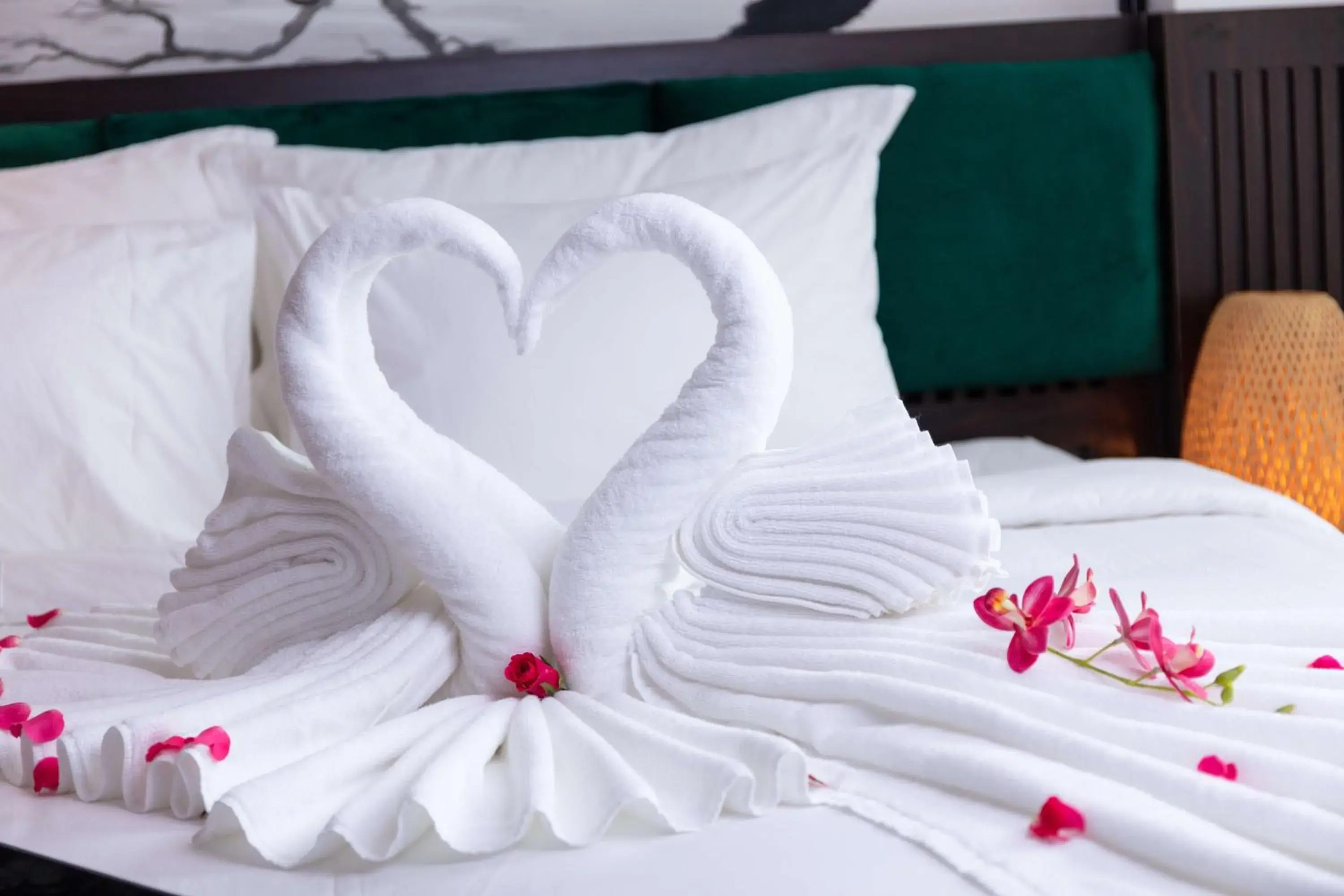 Decorative detail, Bed in Hanoi Center Silk Lullaby Hotel and Travel Decorative detail, Bed in Hanoi Center Silk Lullaby Hotel and Travel