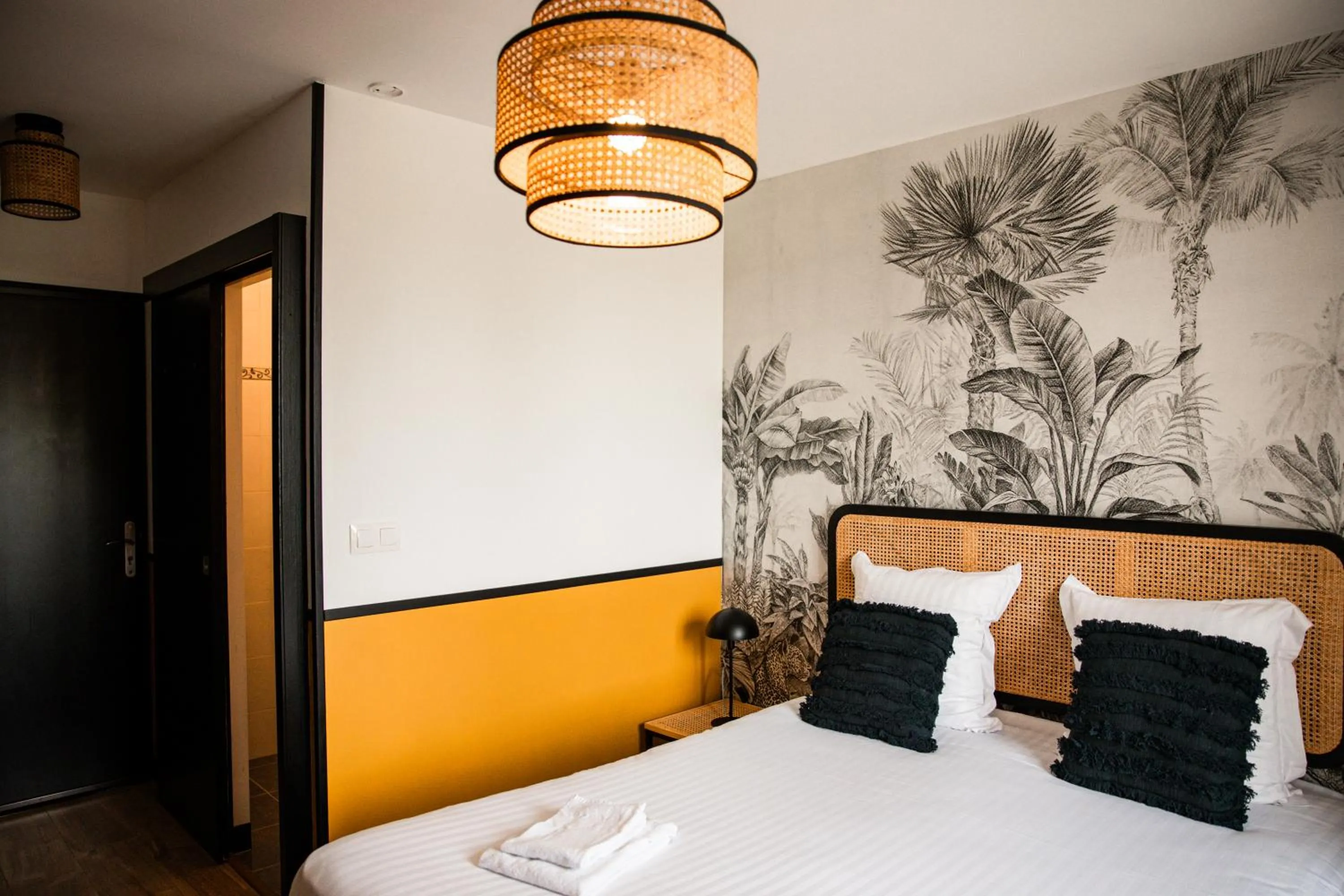 Bed in Domaine du Grand Caugy