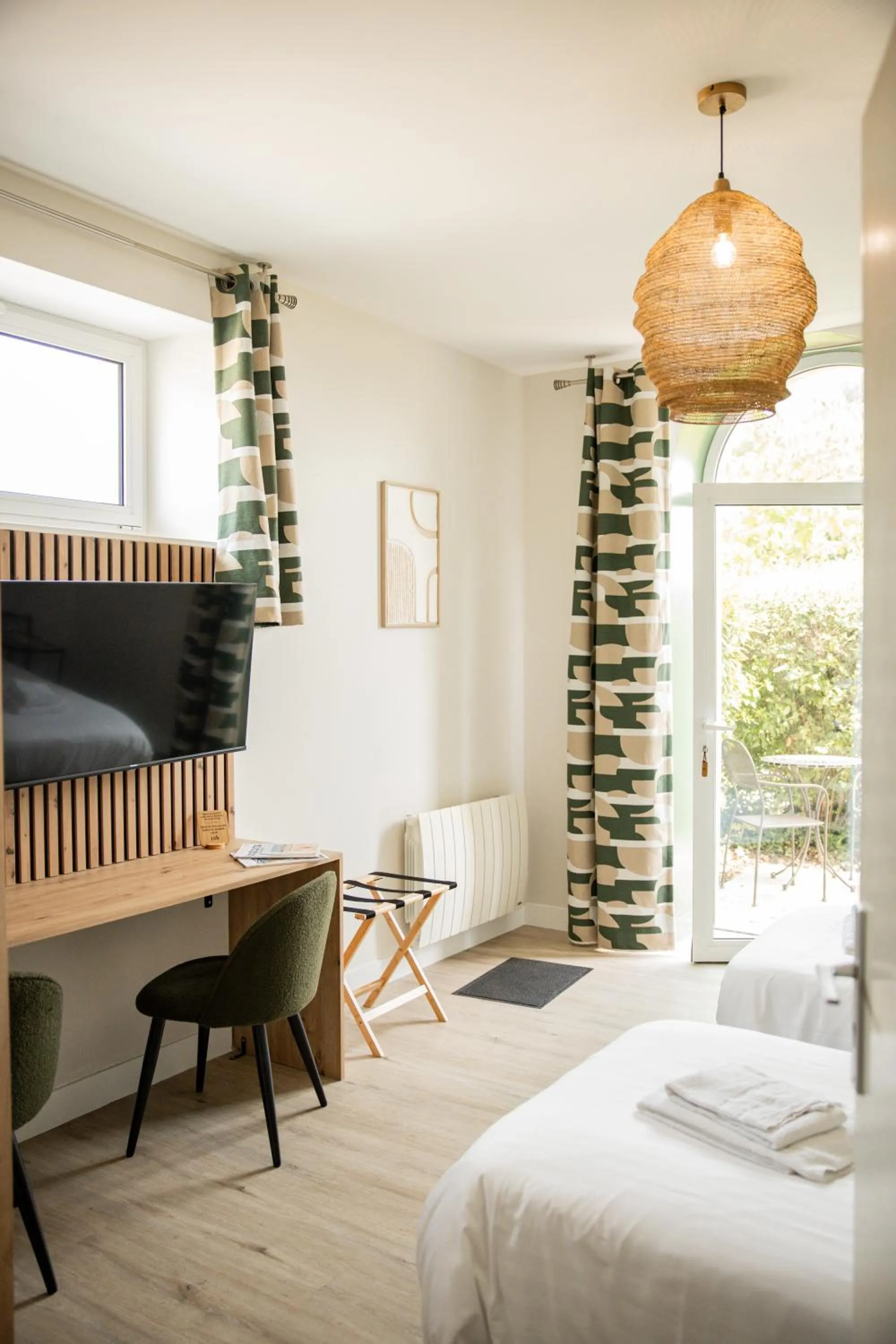 Bed in Domaine du Grand Caugy