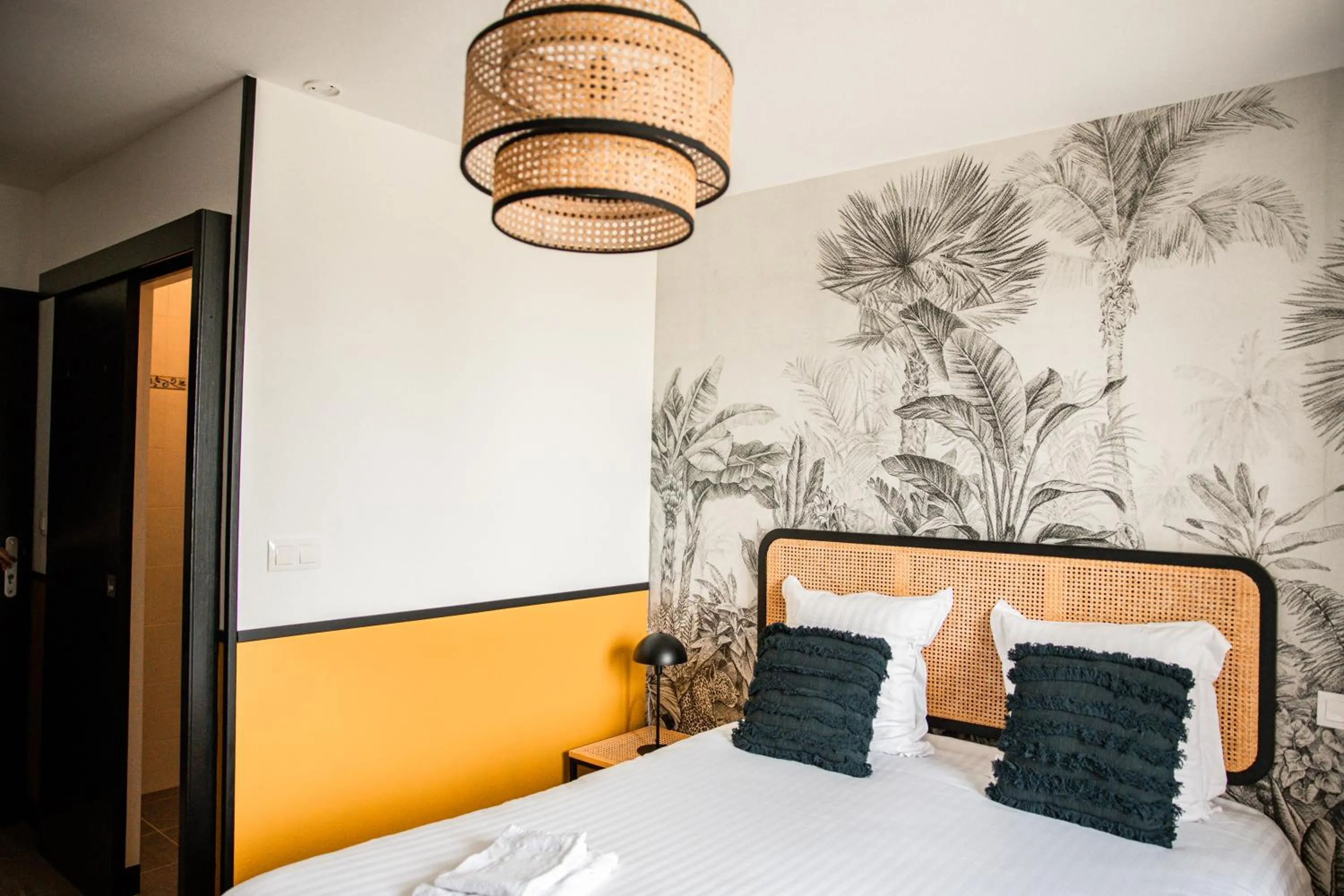 Bed in Domaine du Grand Caugy