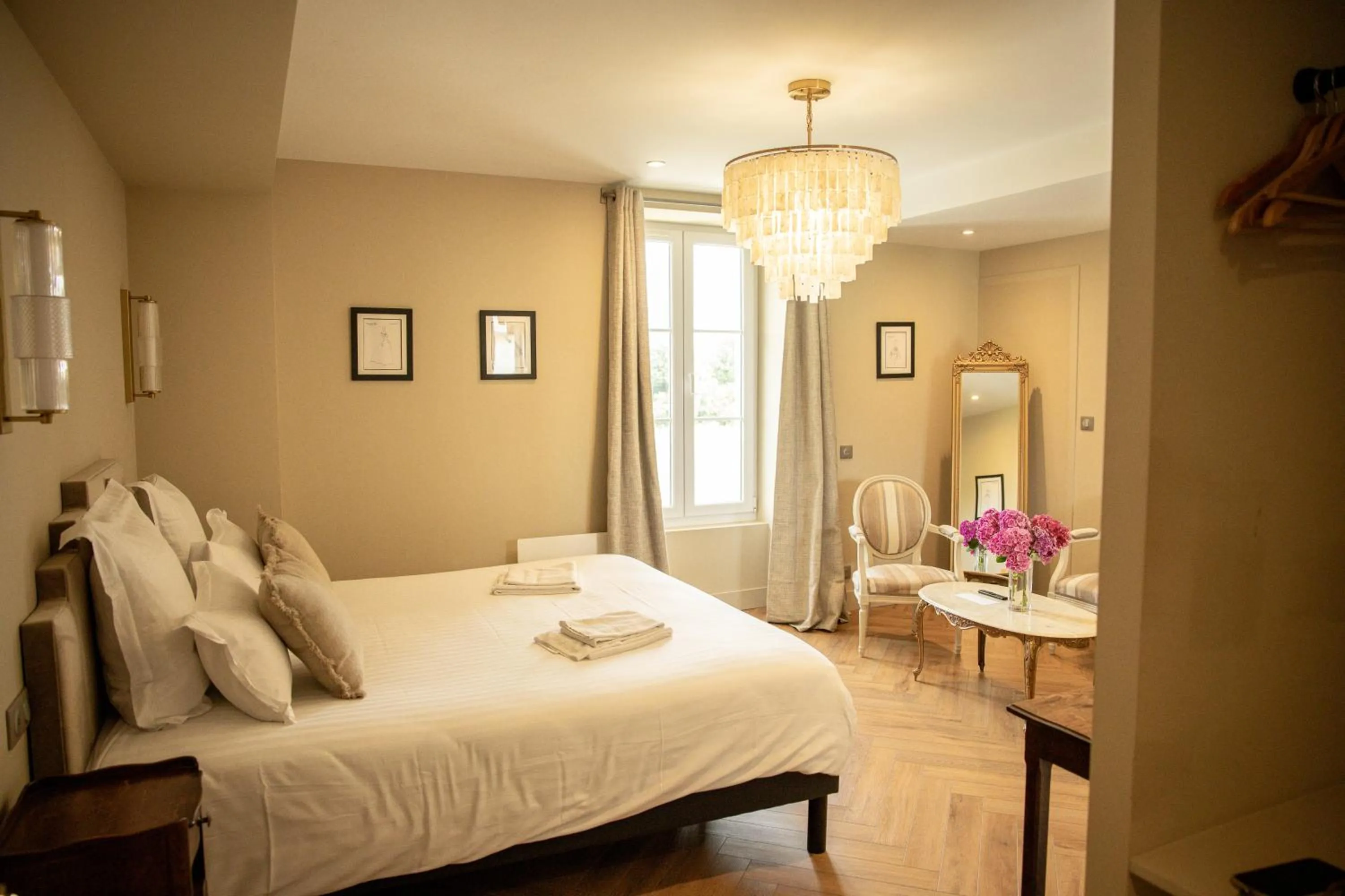 Bed in Domaine du Grand Caugy