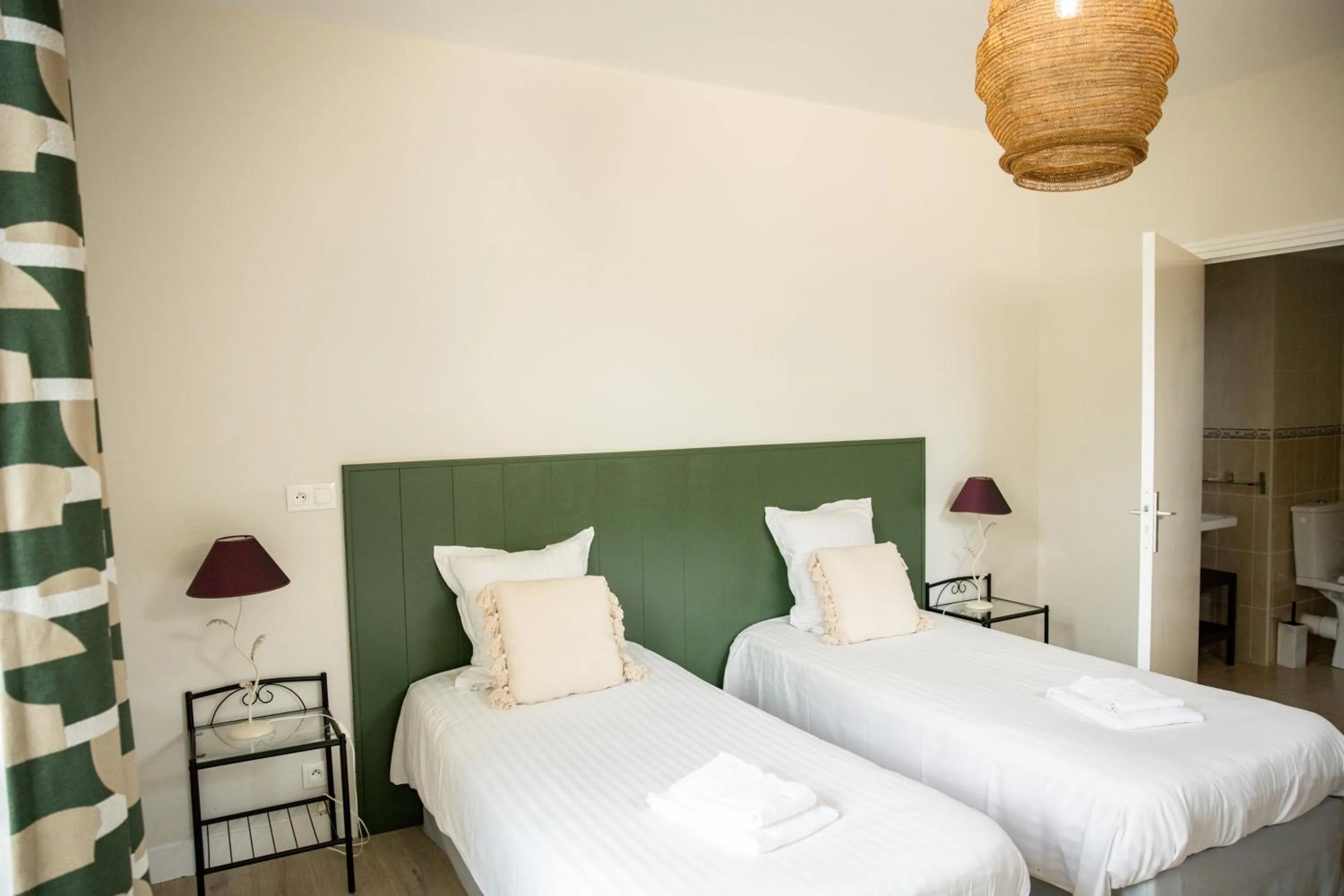 Bed in Domaine du Grand Caugy