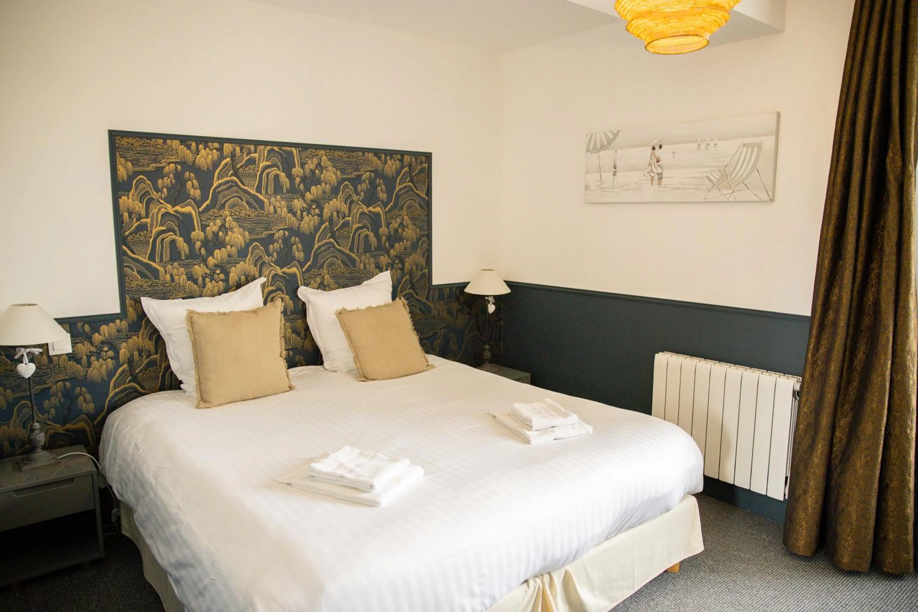 Bed in Domaine du Grand Caugy