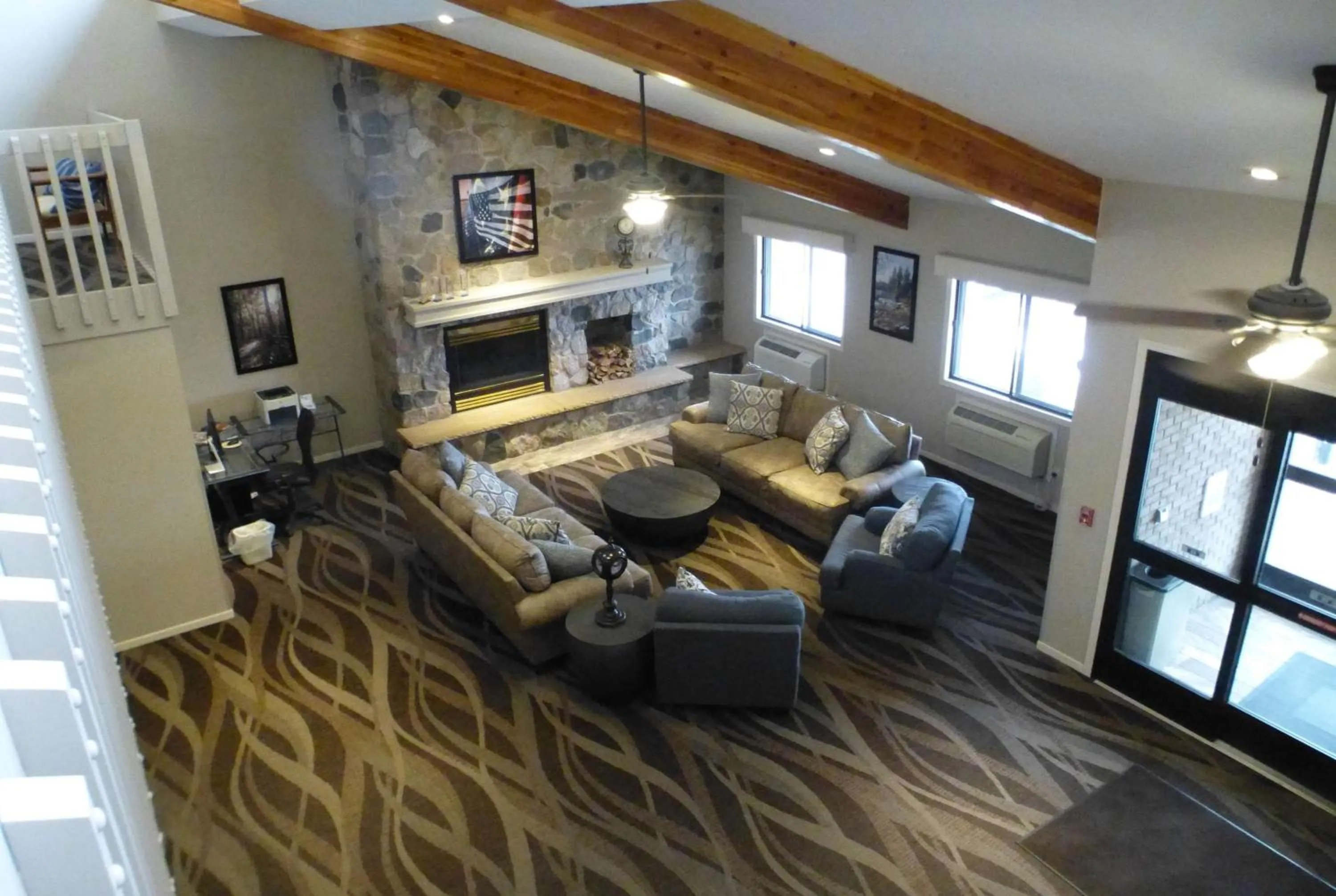 Lobby or reception in AmericInn by Wyndham Mitchell