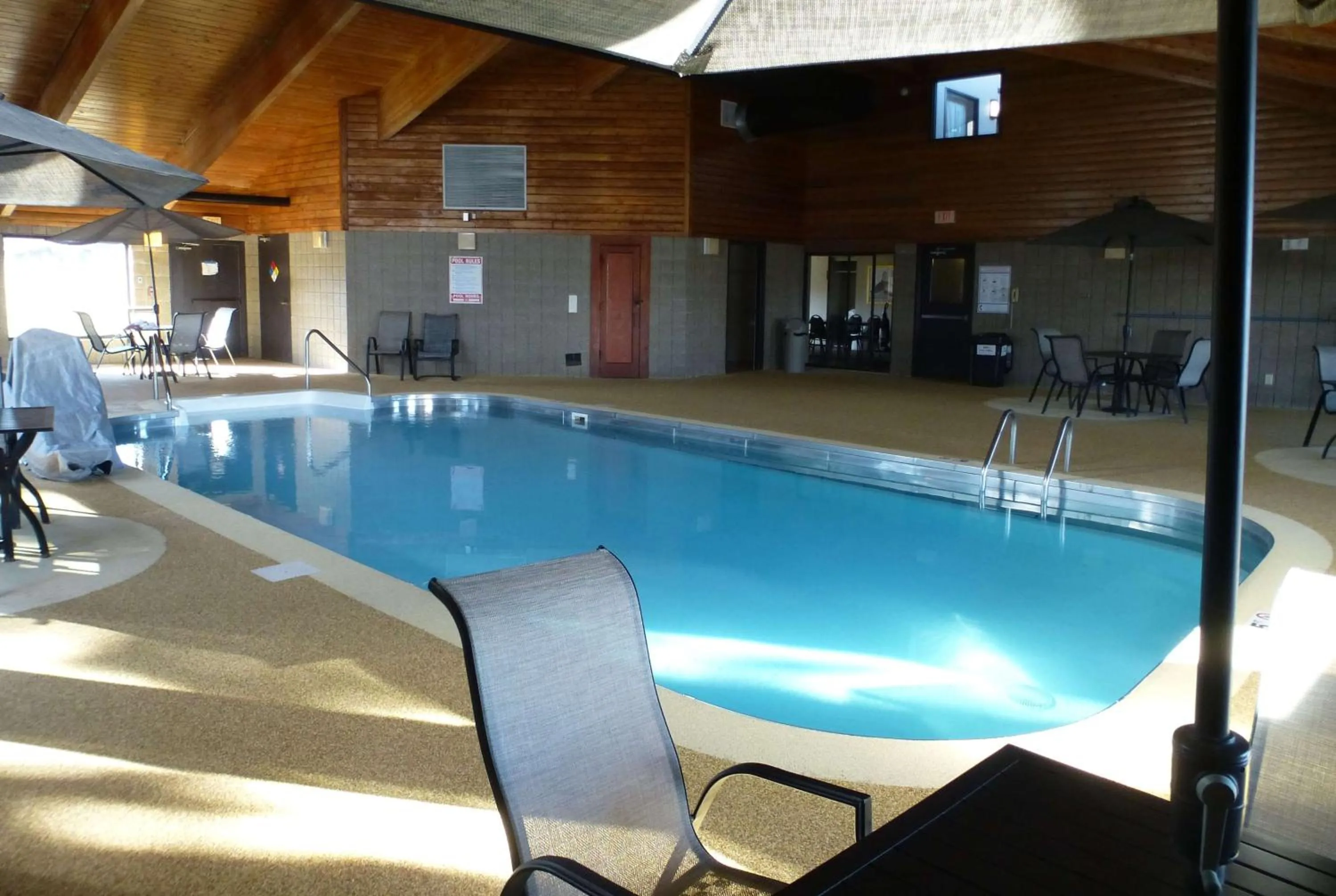 Pool view in AmericInn by Wyndham Mitchell