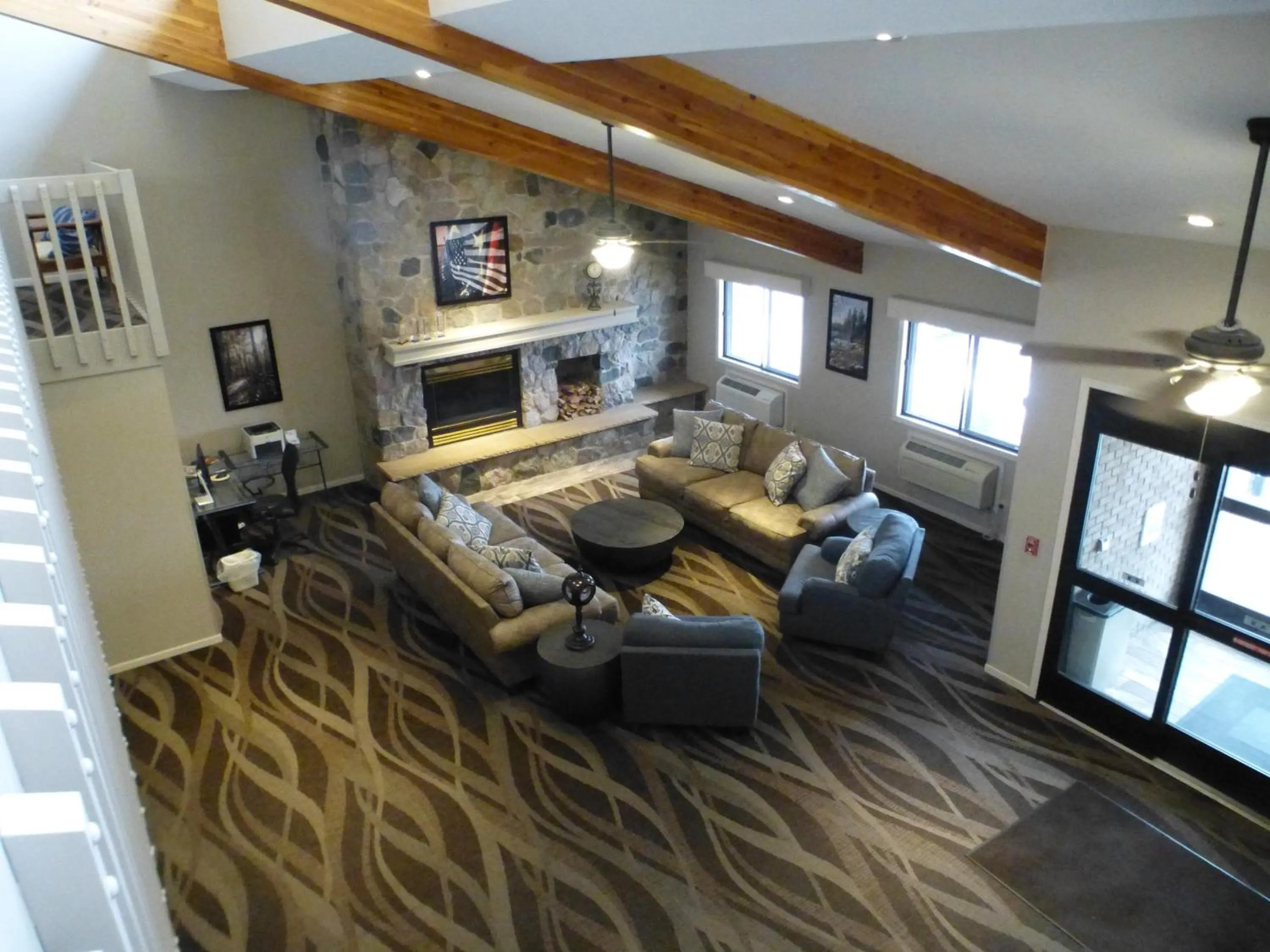 Lobby or reception in AmericInn by Wyndham Mitchell